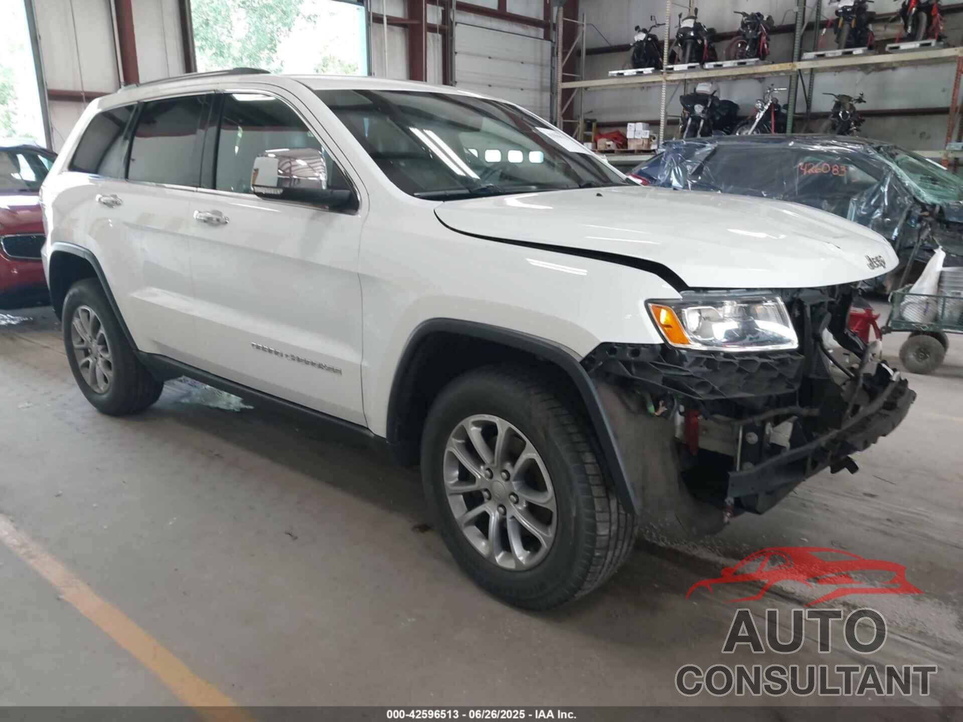 JEEP GRAND CHEROKEE 2016 - 1C4RJFBG2GC490483
