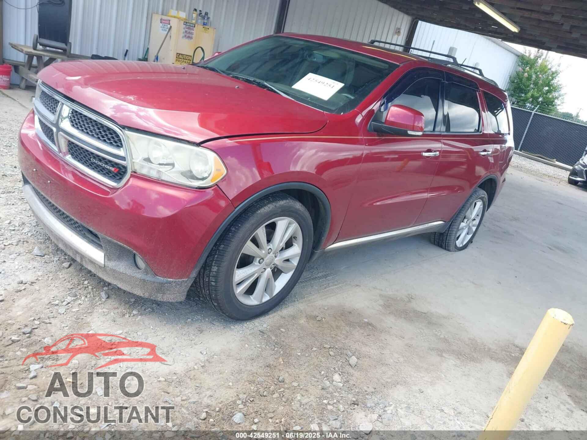 DODGE DURANGO 2013 - 1C4RDHDG2DC527303