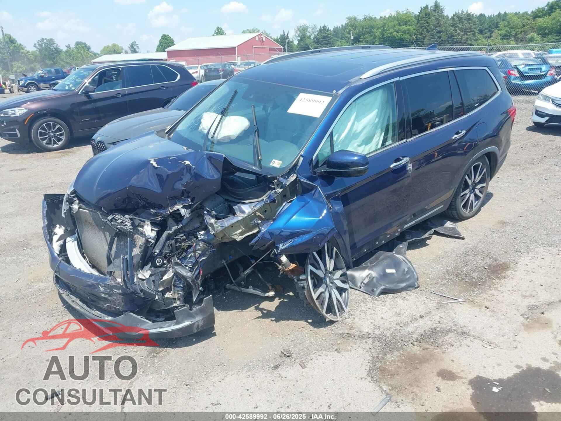 HONDA PILOT 2019 - 5FNYF6H61KB084699