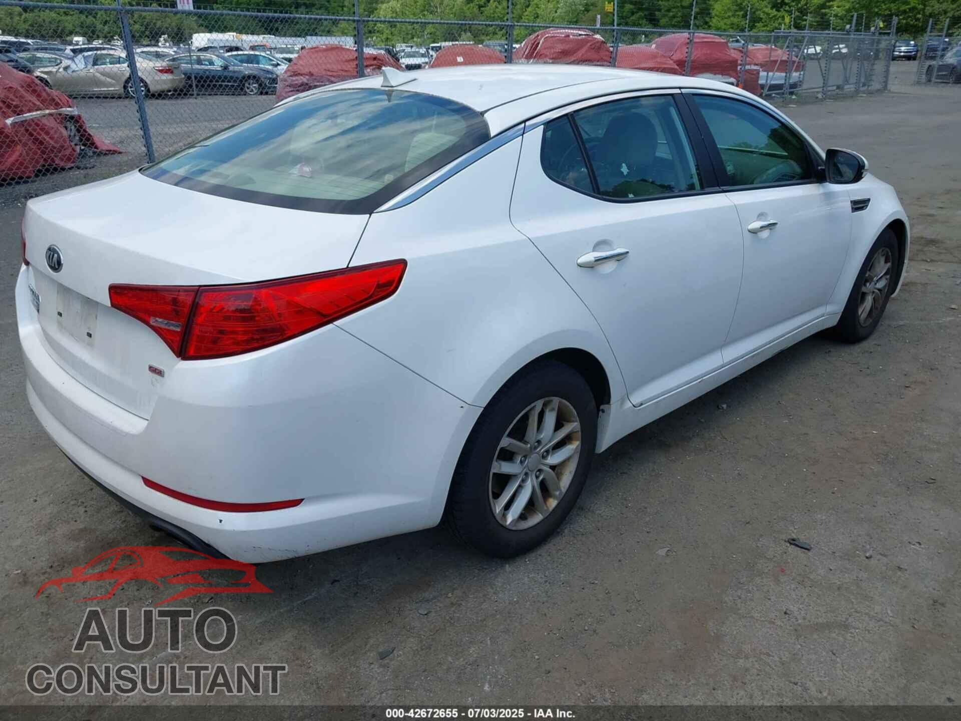 KIA OPTIMA 2013 - KNAGM4A76D5442275