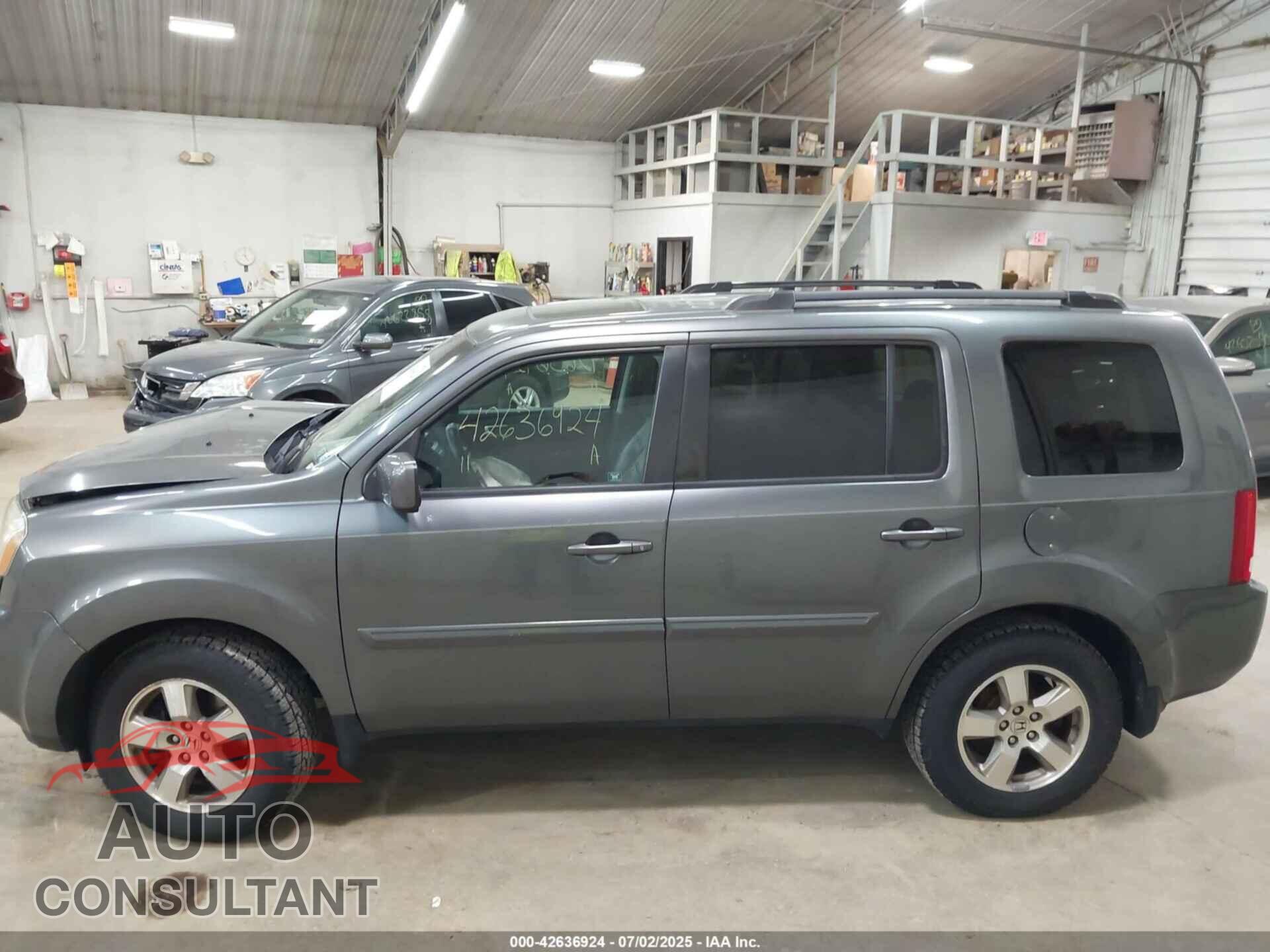 HONDA PILOT 2011 - 5FNYF4H53BB078737