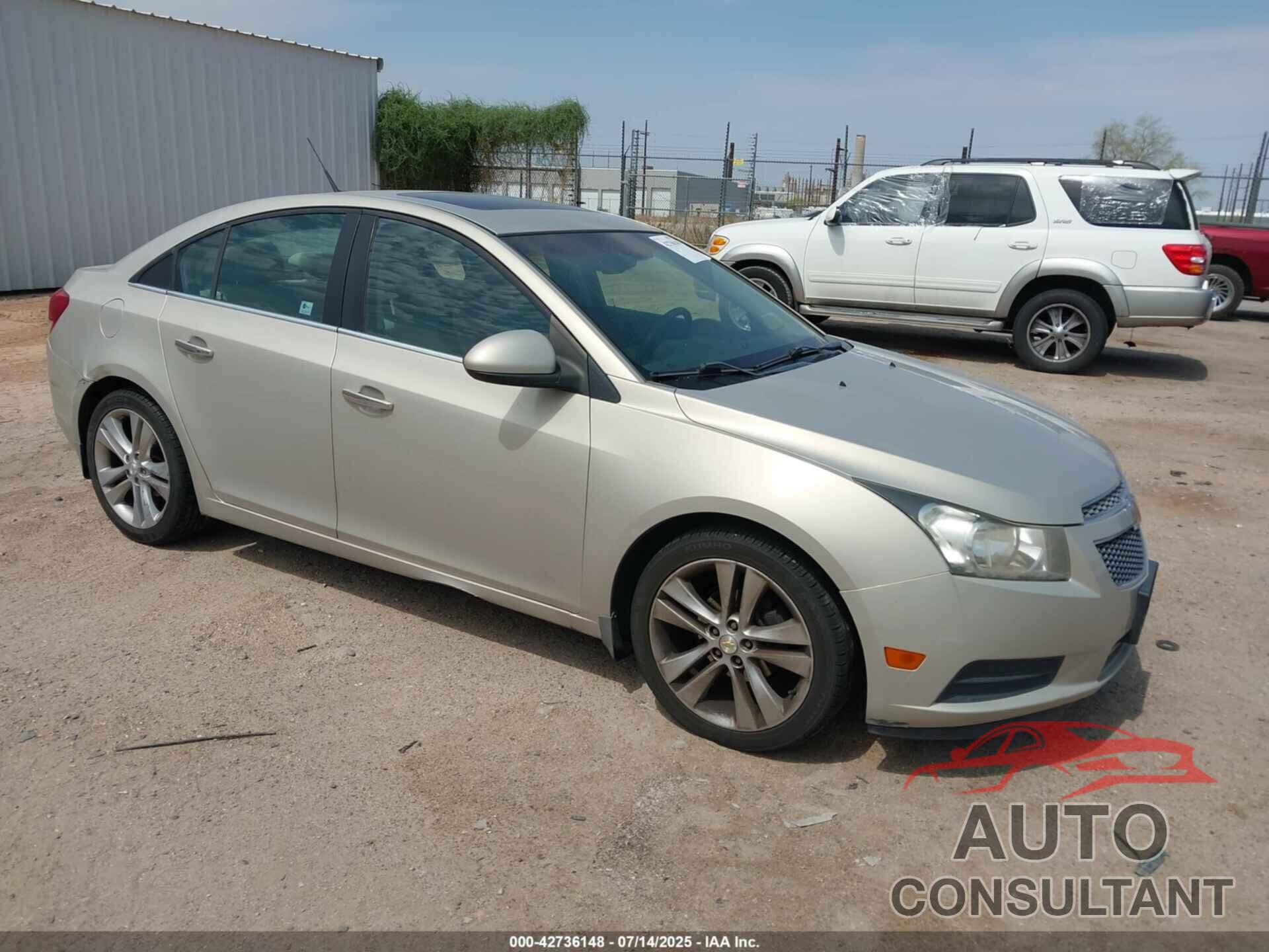 CHEVROLET CRUZE 2011 - 1G1PH5S98B7107736