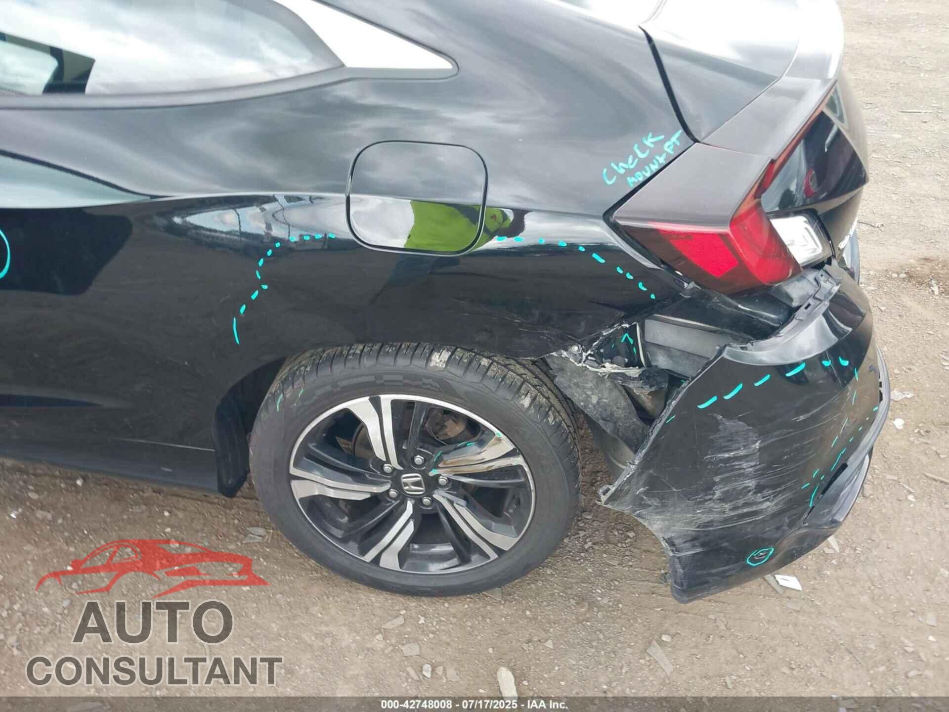 HONDA CIVIC 2016 - 2HGFC3B95GH353792