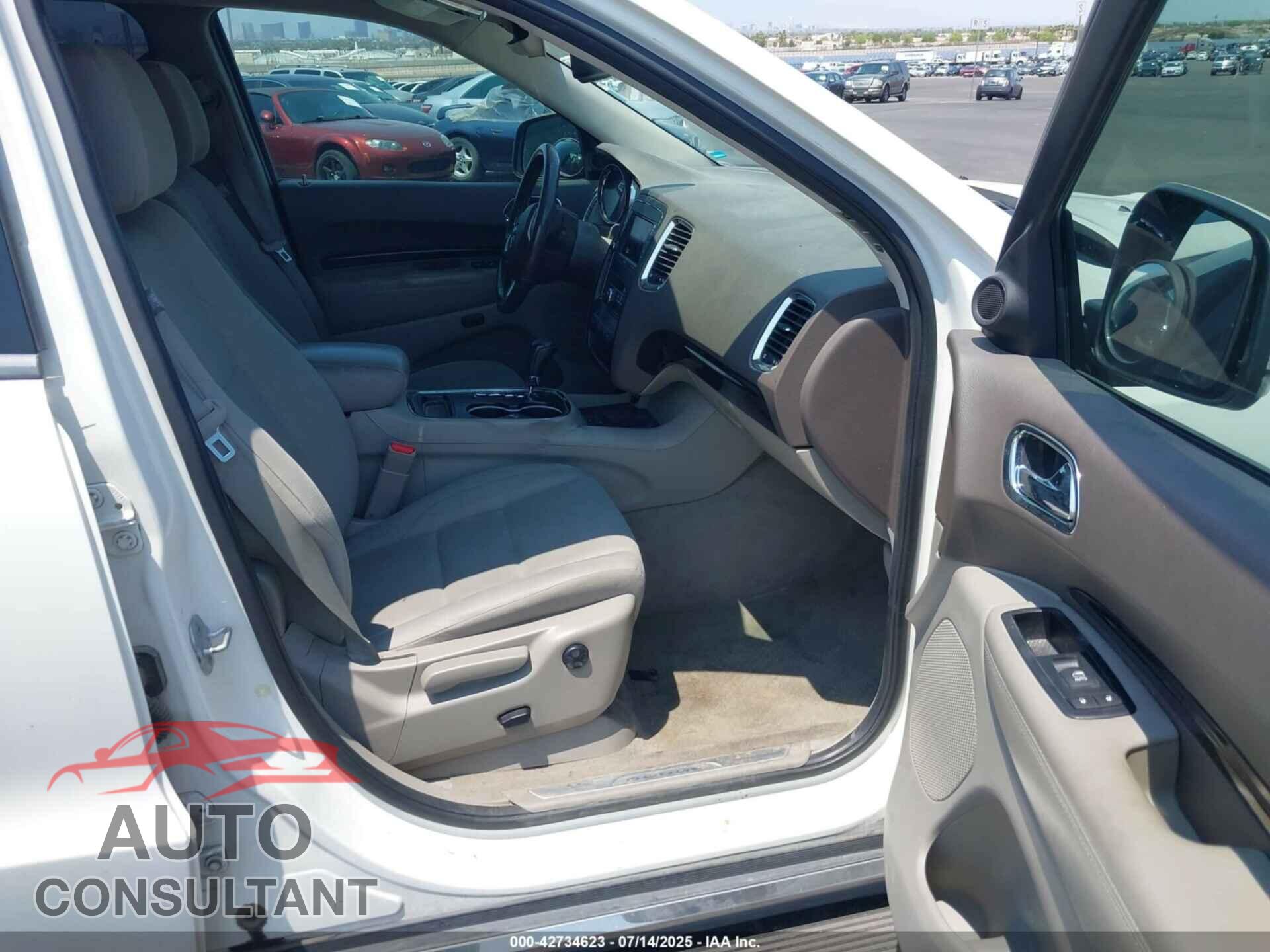 DODGE DURANGO 2011 - 1D4SD4GT8BC592594