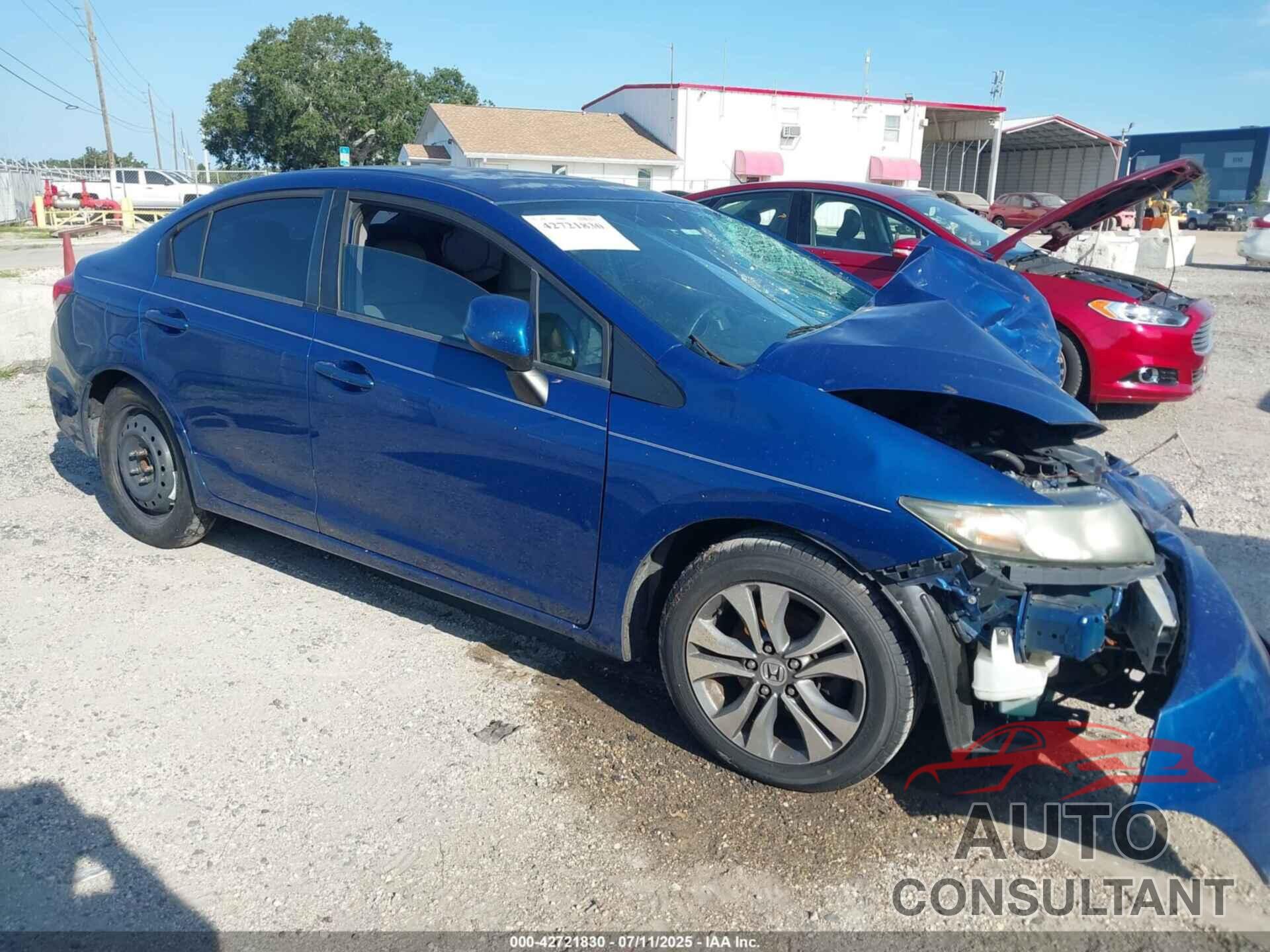 HONDA CIVIC 2013 - 19XFB2F58DE099120