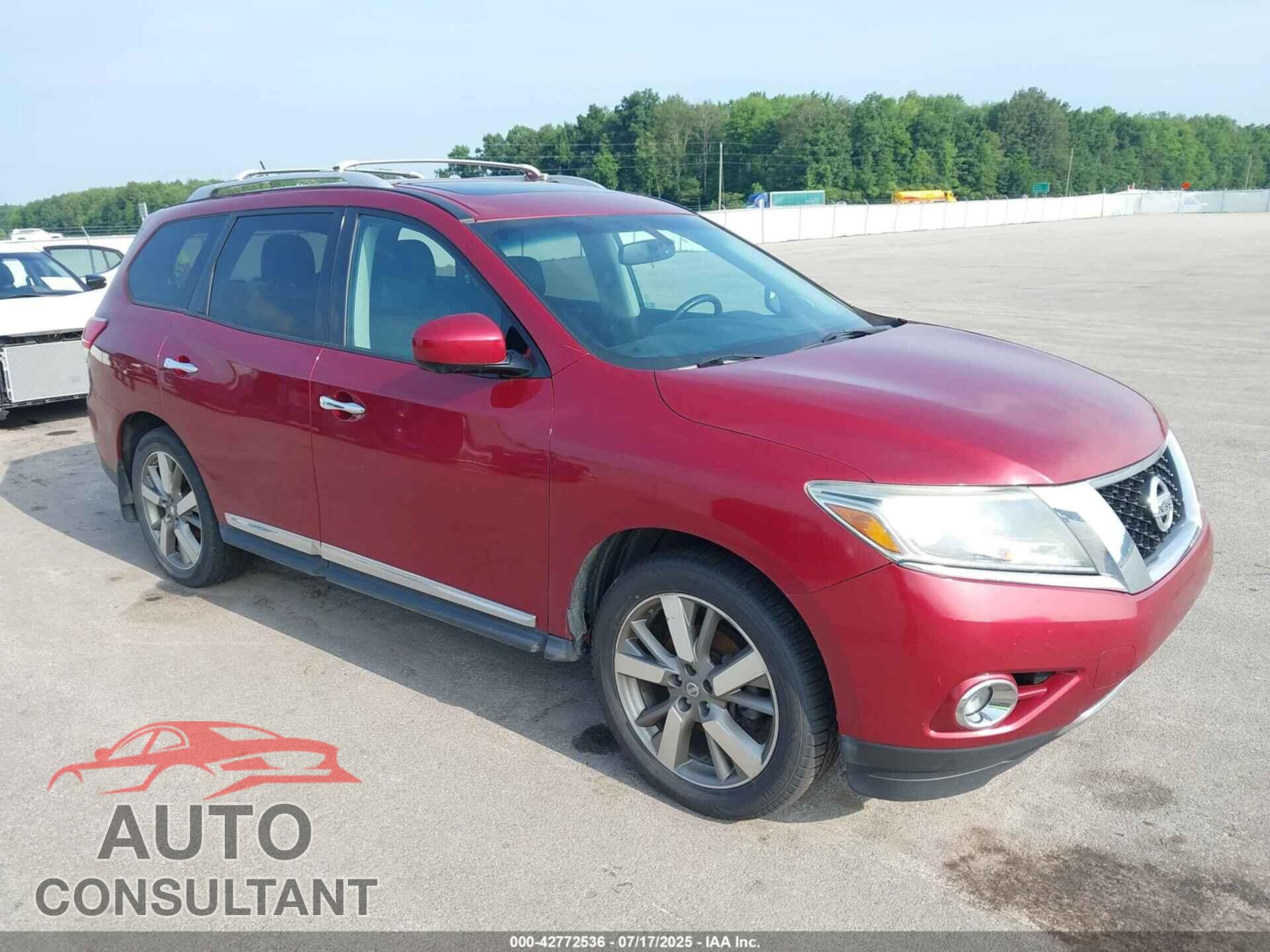 NISSAN PATHFINDER 2013 - 5N1AR2MM7DC687710
