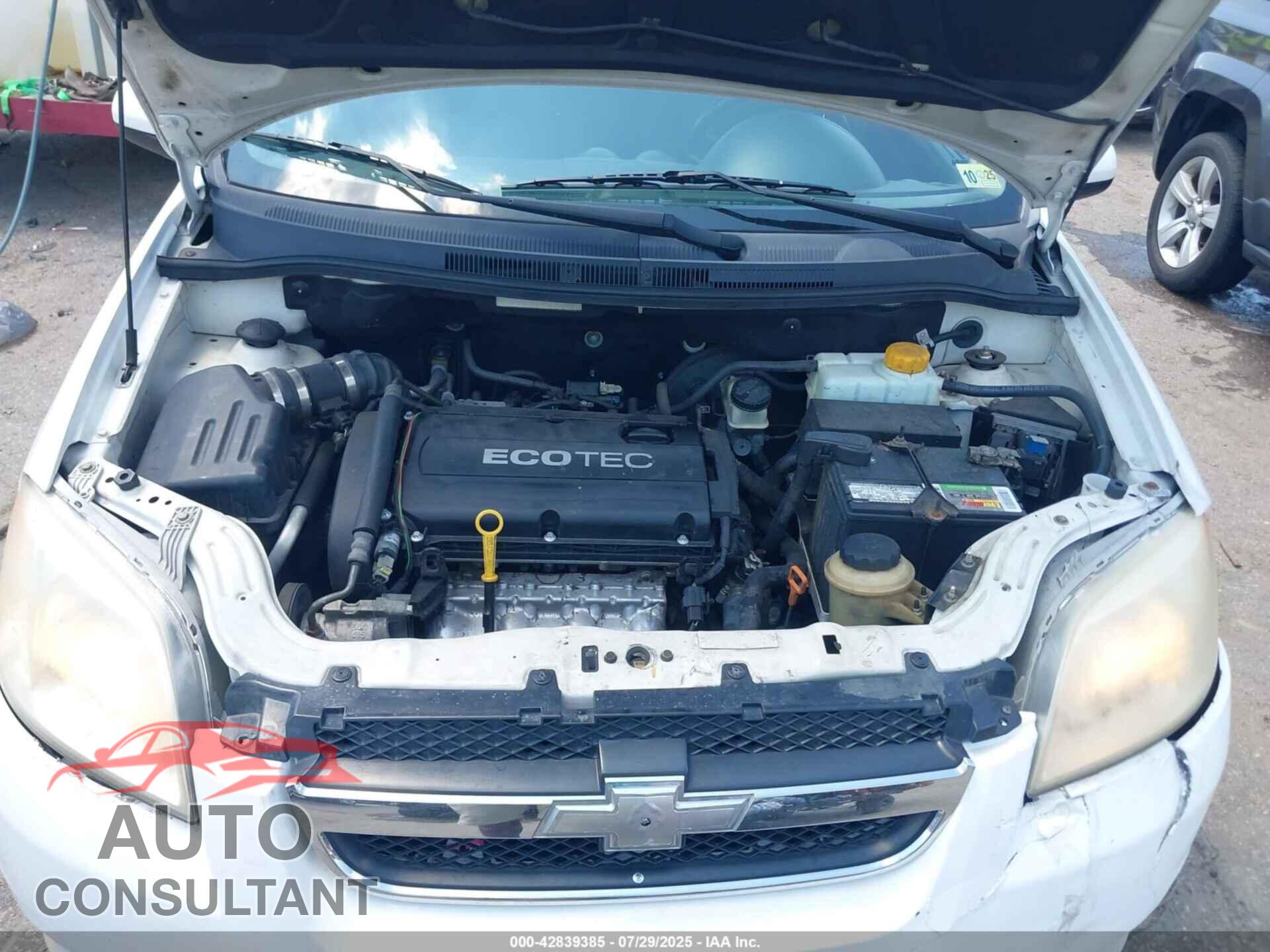 CHEVROLET AVEO 2009 - KL1TD56E79B306087