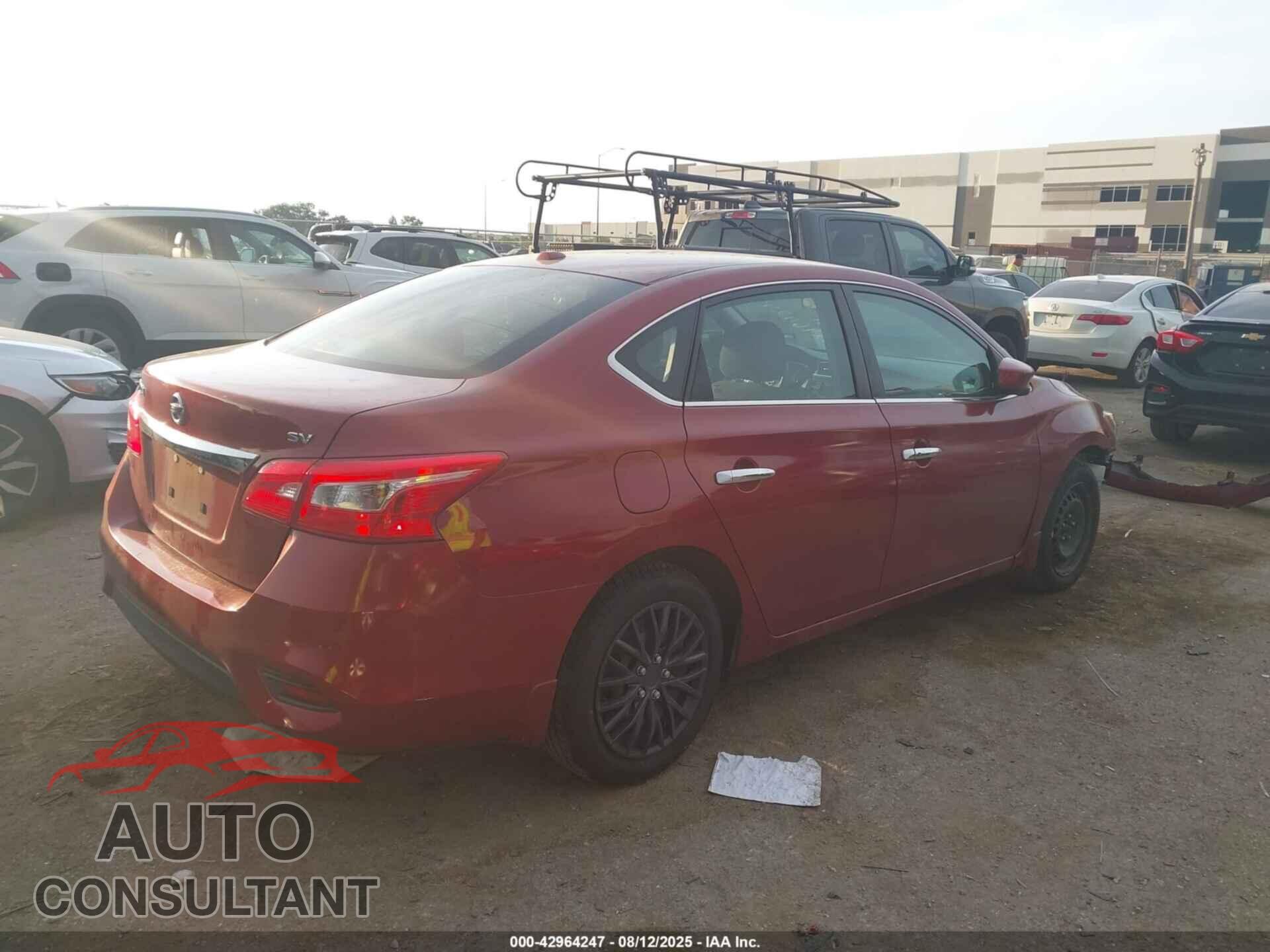 NISSAN SENTRA 2016 - 3N1AB7AP2GL657868
