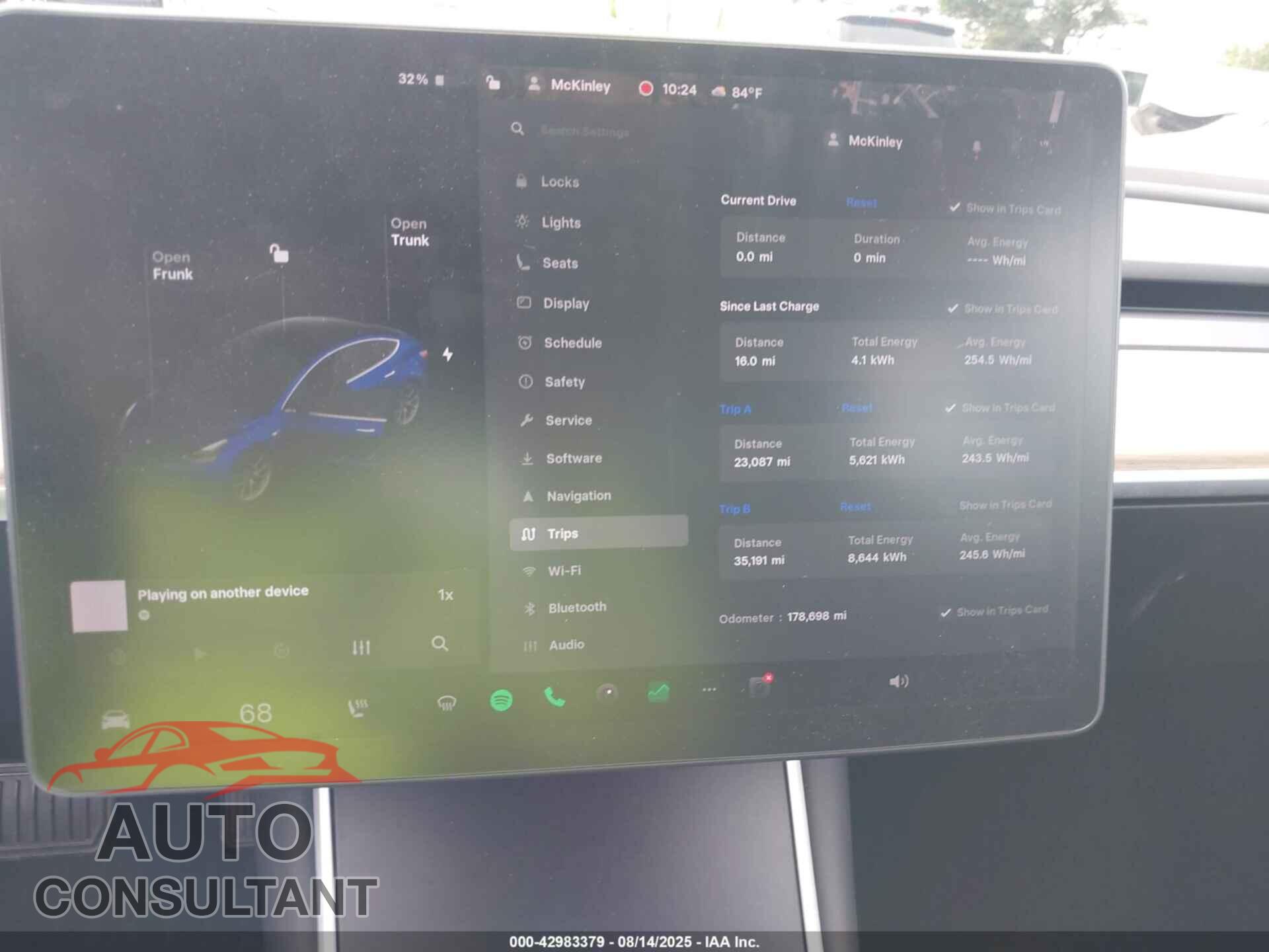 TESLA MODEL 3 2017 - 5YJ3E1EA9HF000694