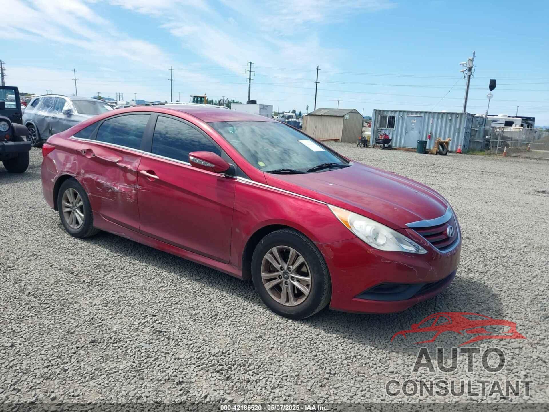 HYUNDAI SONATA 2014 - 5NPEB4AC3EH876541