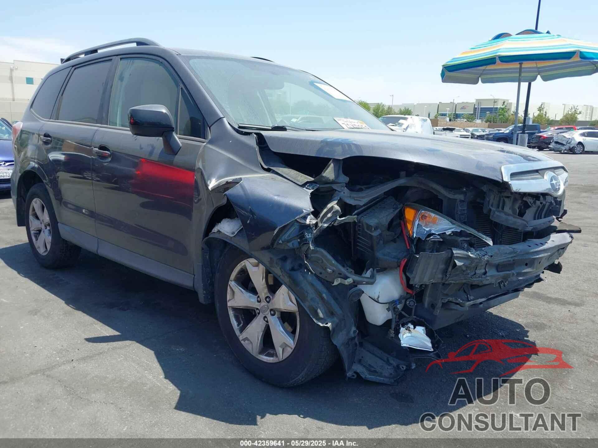 SUBARU FORESTER 2016 - JF2SJADC2GH545355