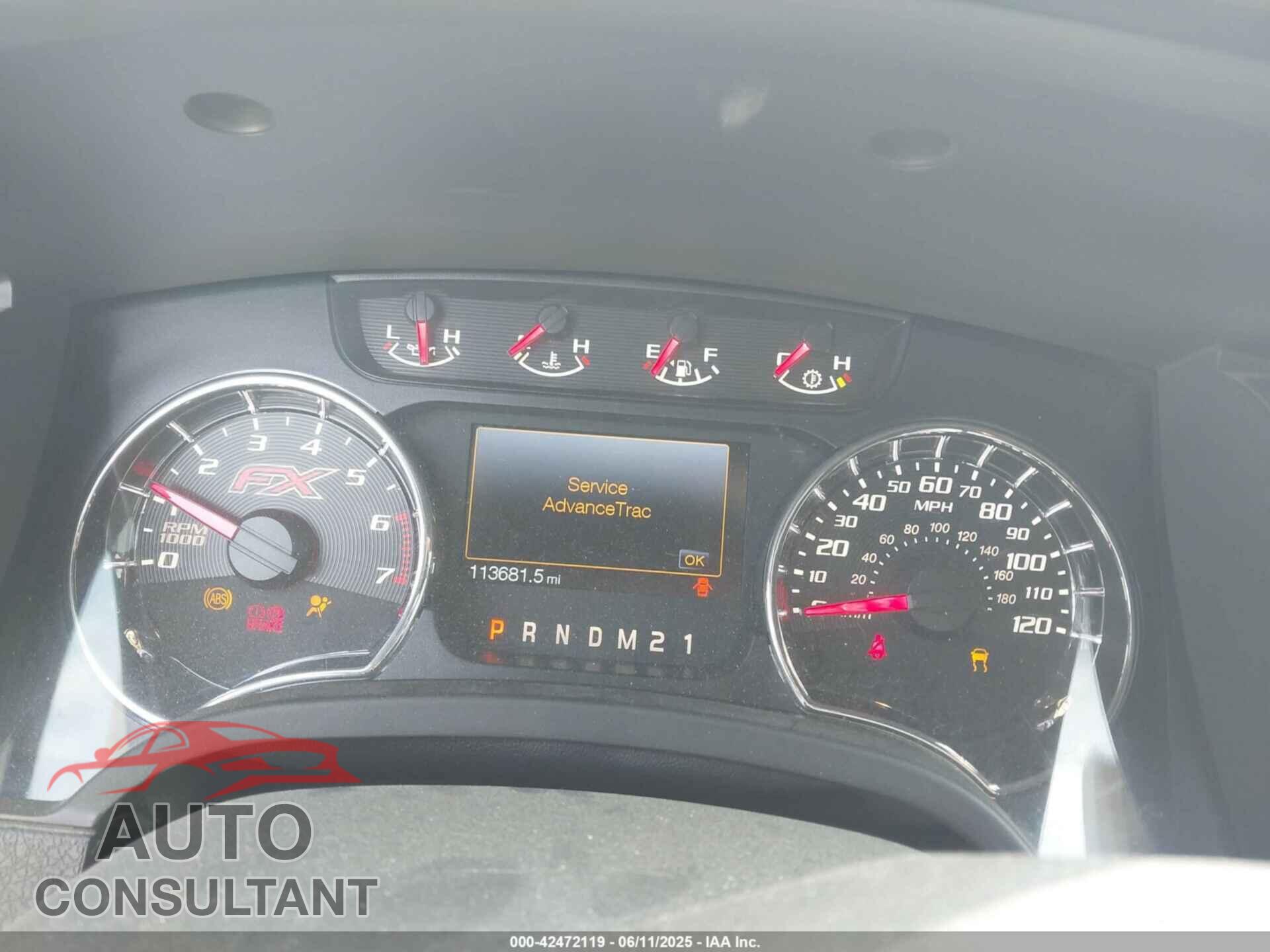FORD F150 2013 - 1FTFX1EF5DFB74027