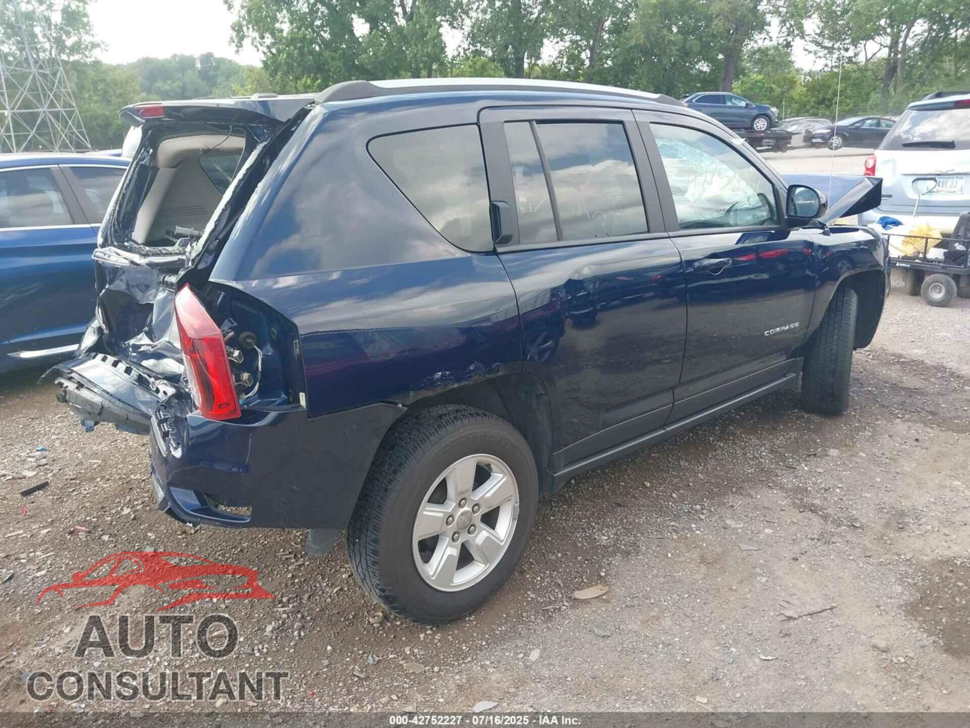 JEEP COMPASS 2017 - 1C4NJCEB9HD210910