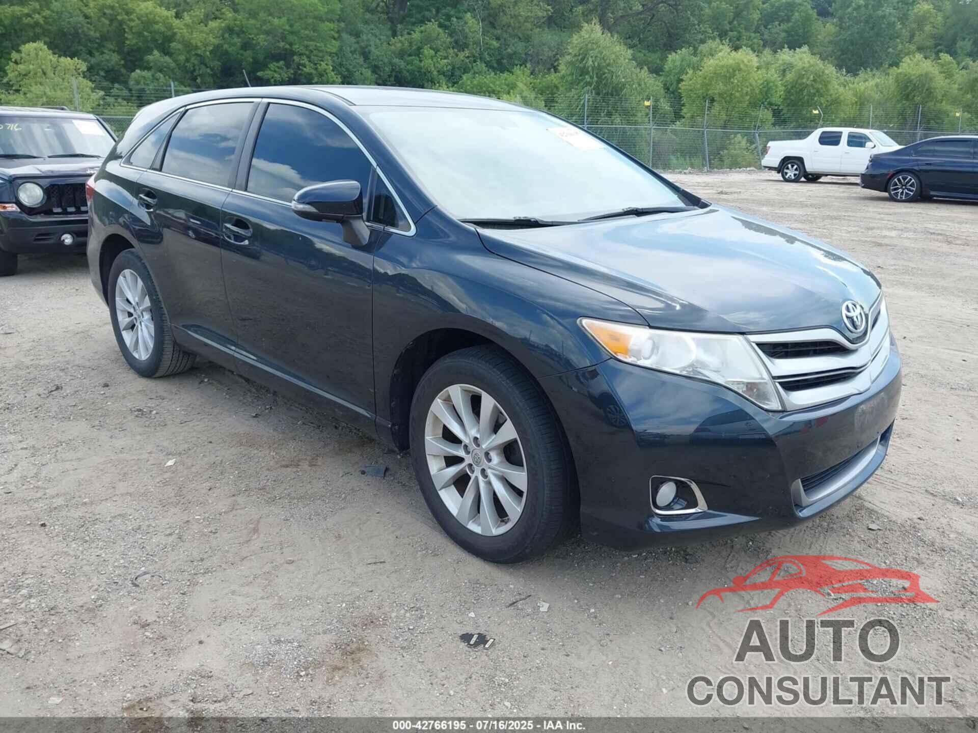 TOYOTA VENZA 2013 - 4T3ZA3BB0DU077392