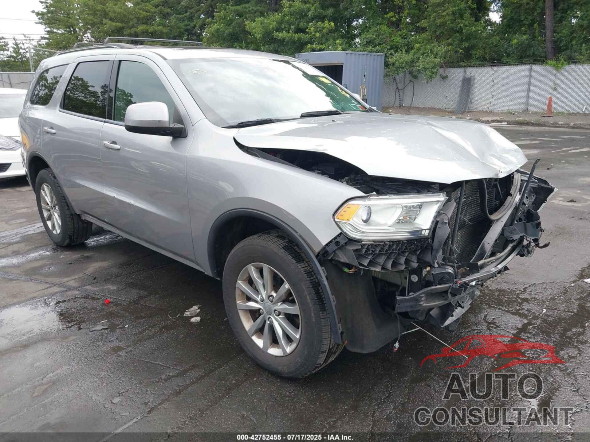 DODGE DURANGO 2017 - 1C4RDJAGXHC881135