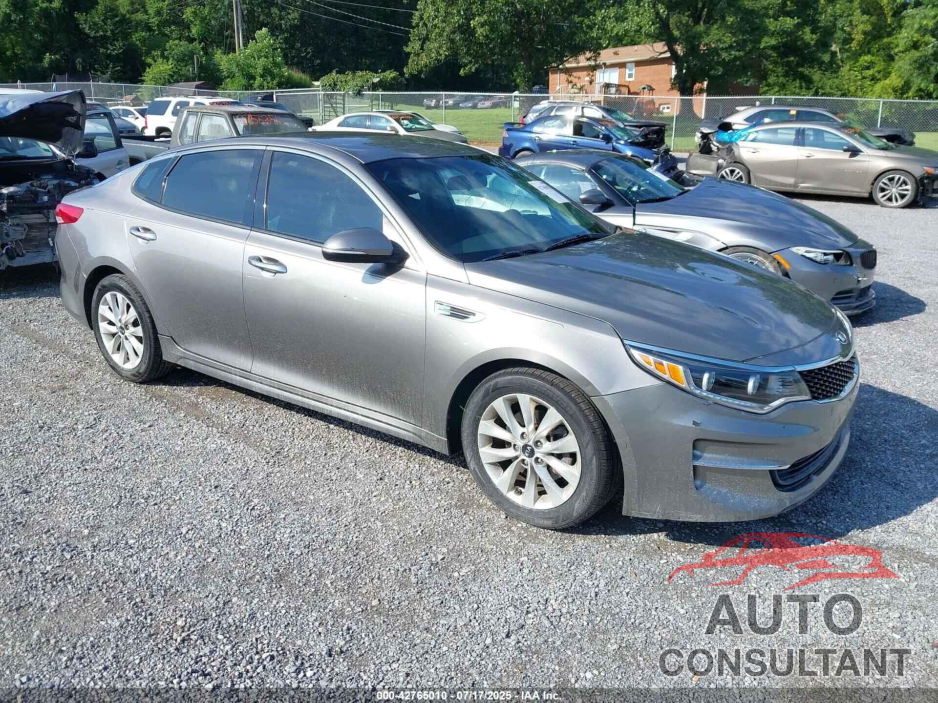 KIA OPTIMA 2016 - 5XXGU4L30GG090484