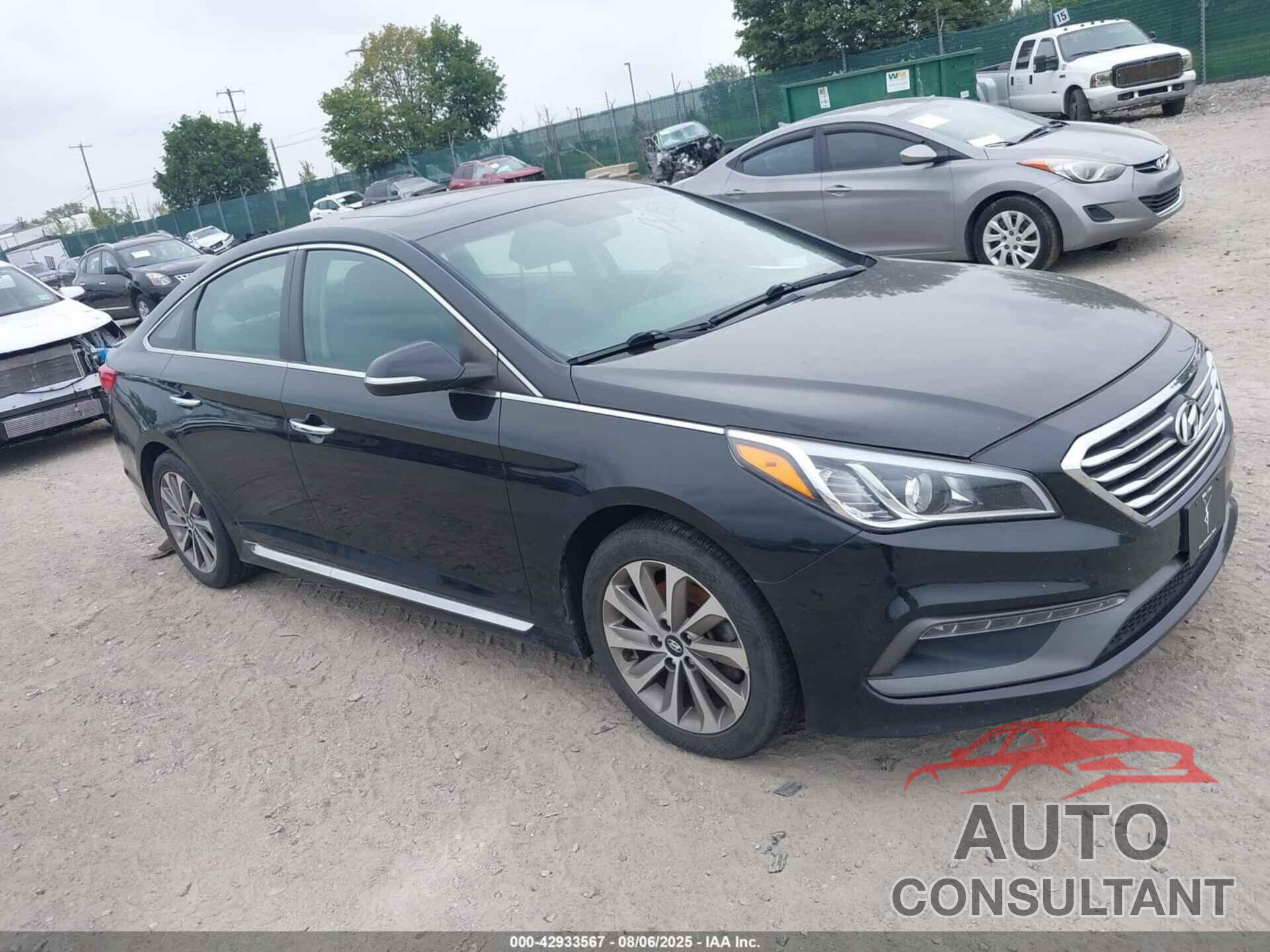 HYUNDAI SONATA 2017 - 5NPE34AF0HH437826