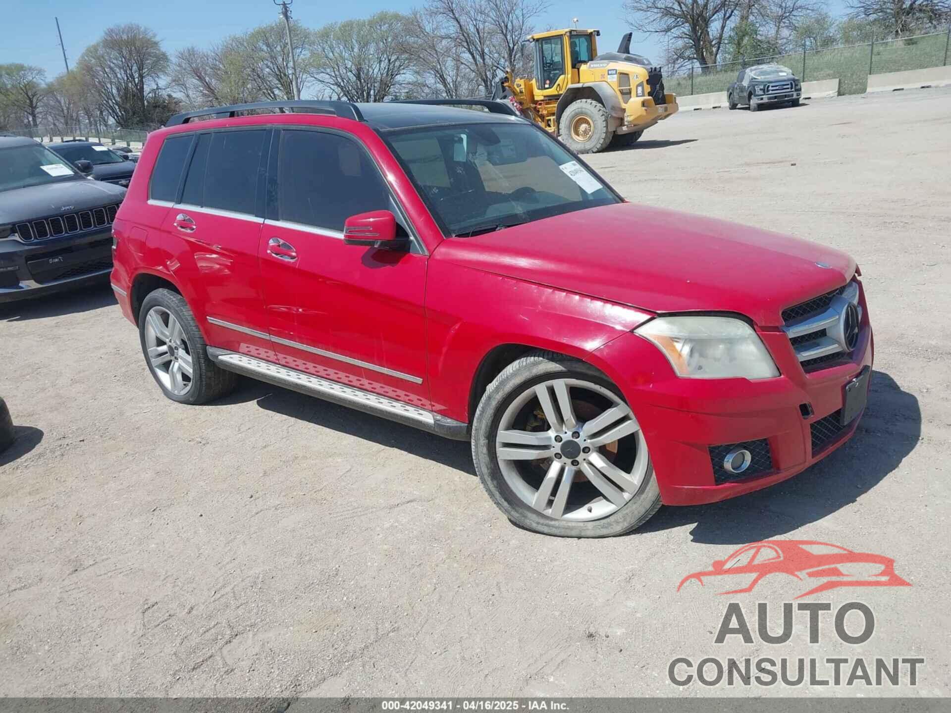 MERCEDES-BENZ GLK 350 2010 - WDCGG8HB5AF292042