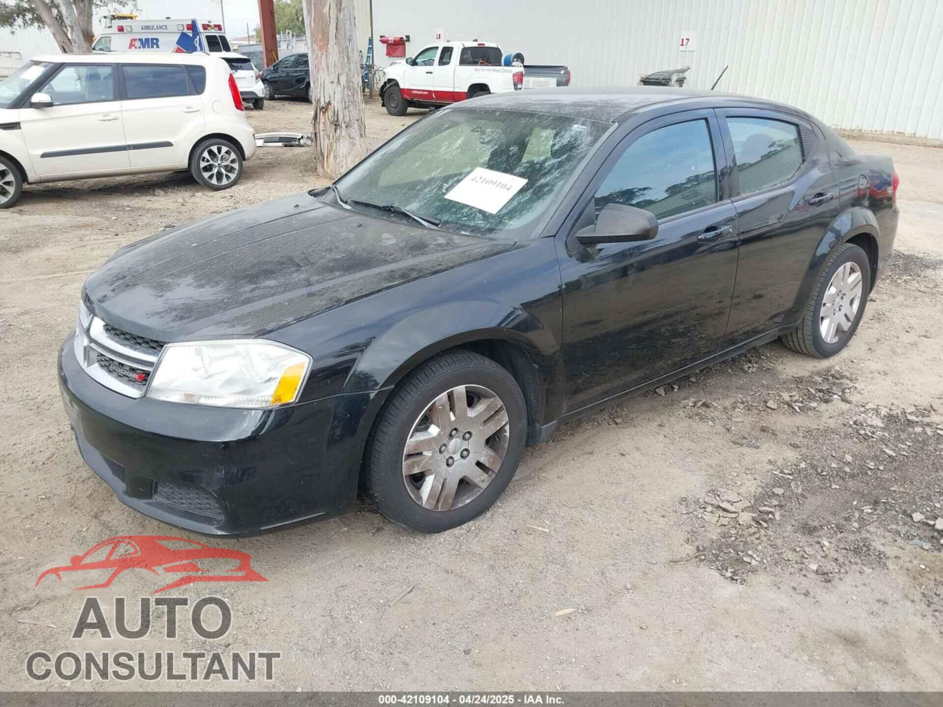 DODGE AVENGER 2014 - 1C3CDZAB0EN183050