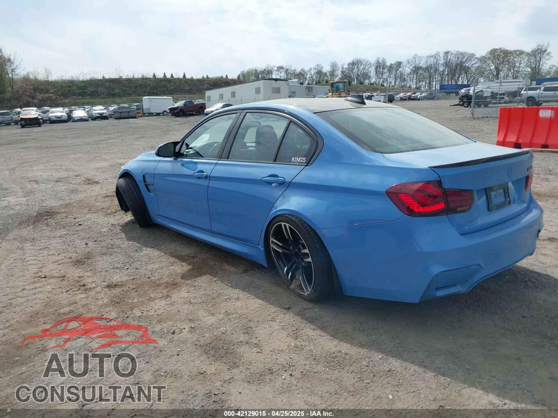 BMW M3 2018 - WBS8M9C53J5K98432