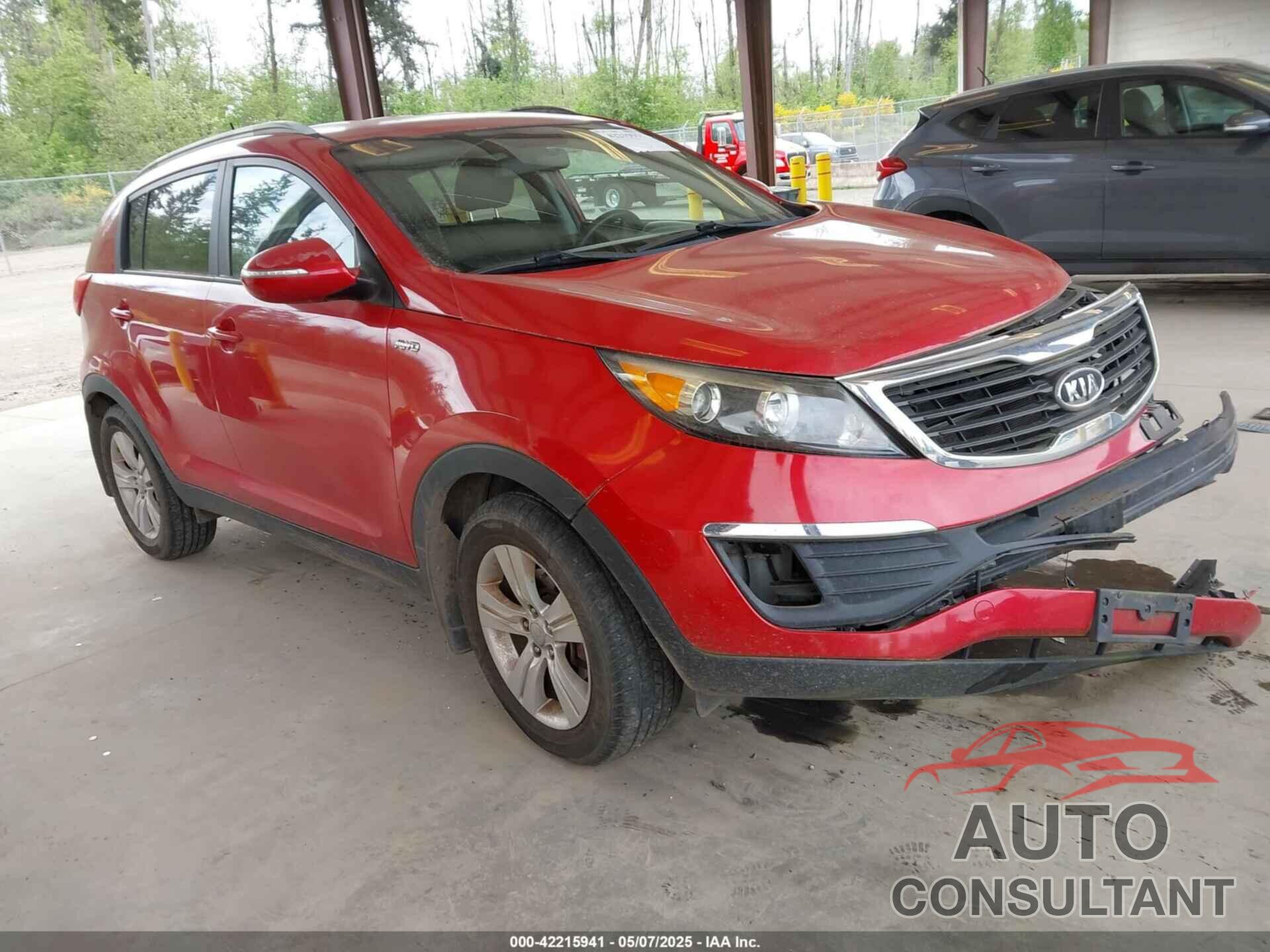 KIA SPORTAGE 2012 - KNDPBCA21C7265340
