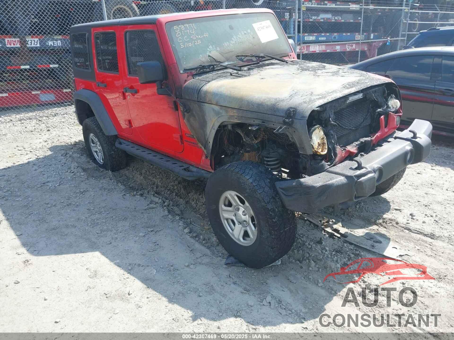 JEEP WRANGLER UNLIMITED 2016 - 1C4BJWDG6GL140174