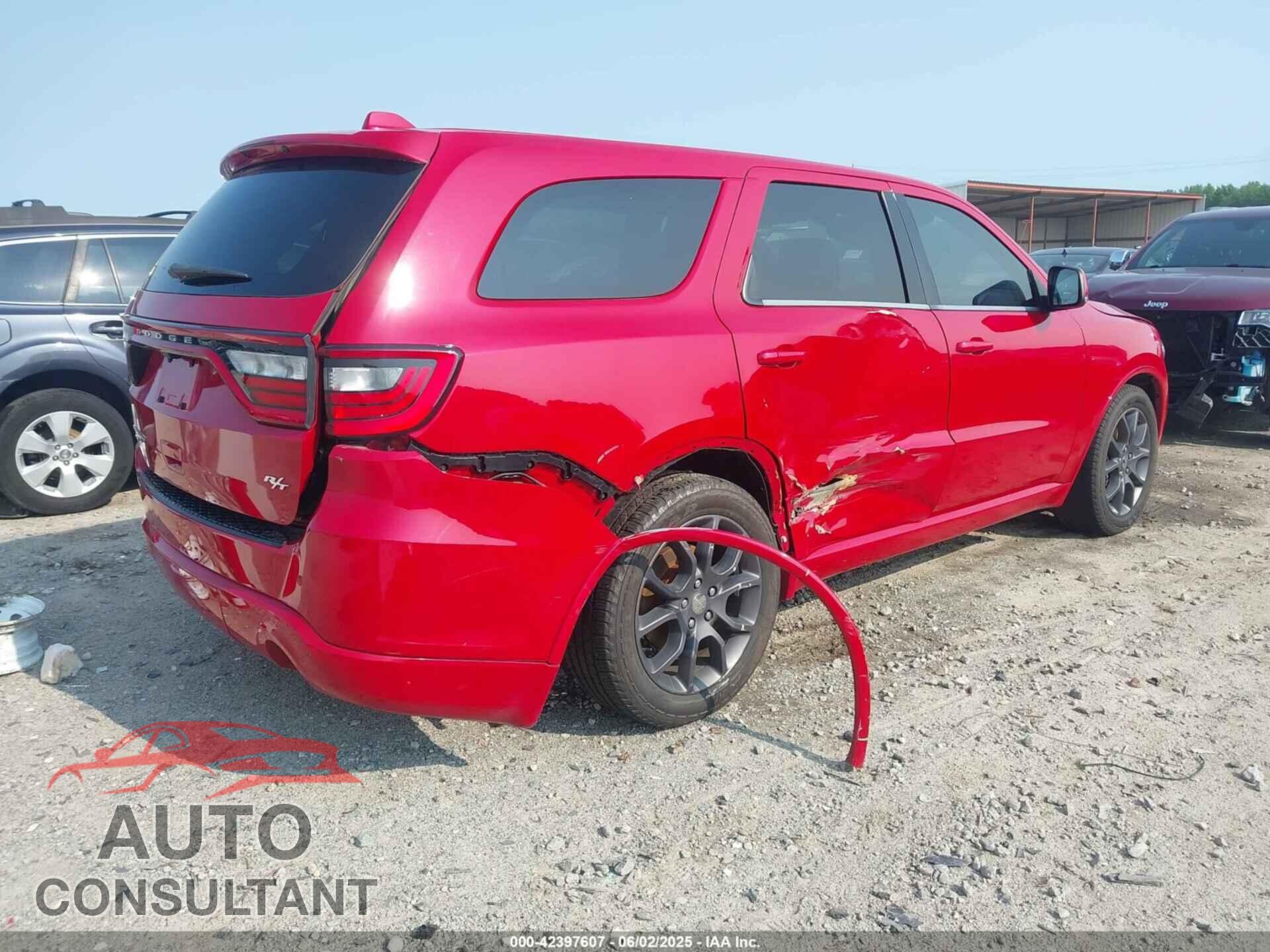 DODGE DURANGO 2016 - 1C4SDJCTXGC484809