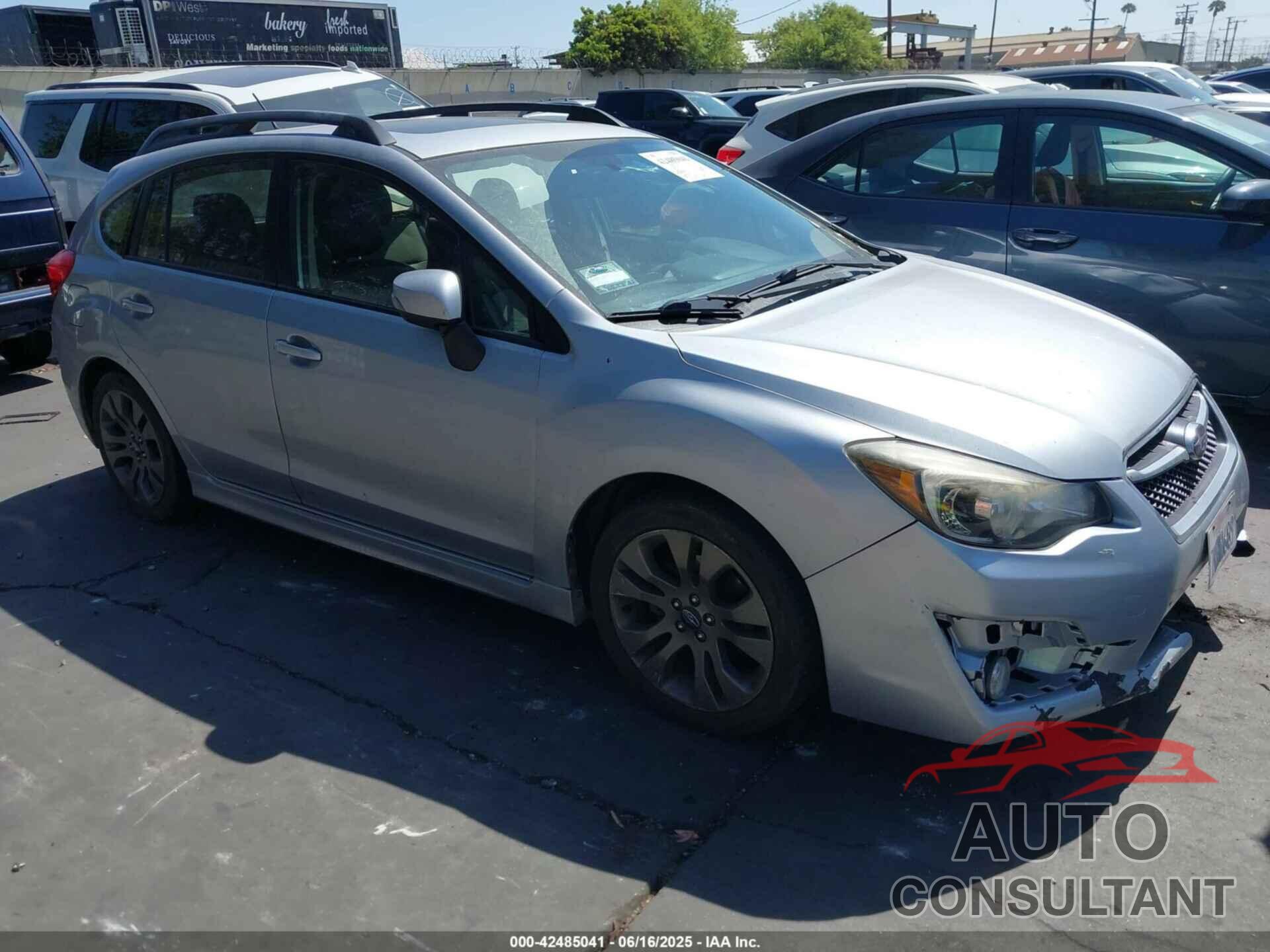 SUBARU IMPREZA 2015 - JF1GPAZ64FH300440