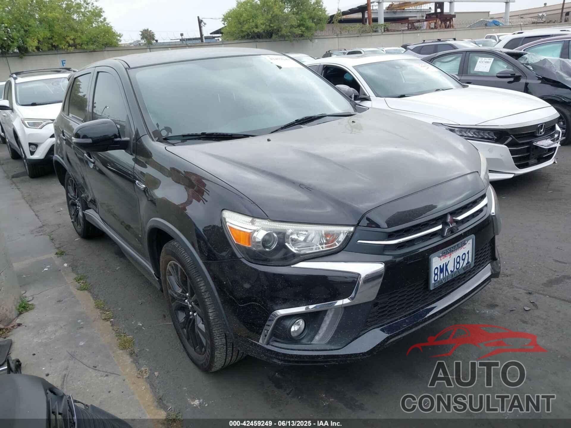 MITSUBISHI OUTLANDER SPORT 2019 - JA4AP3AU0KU018832