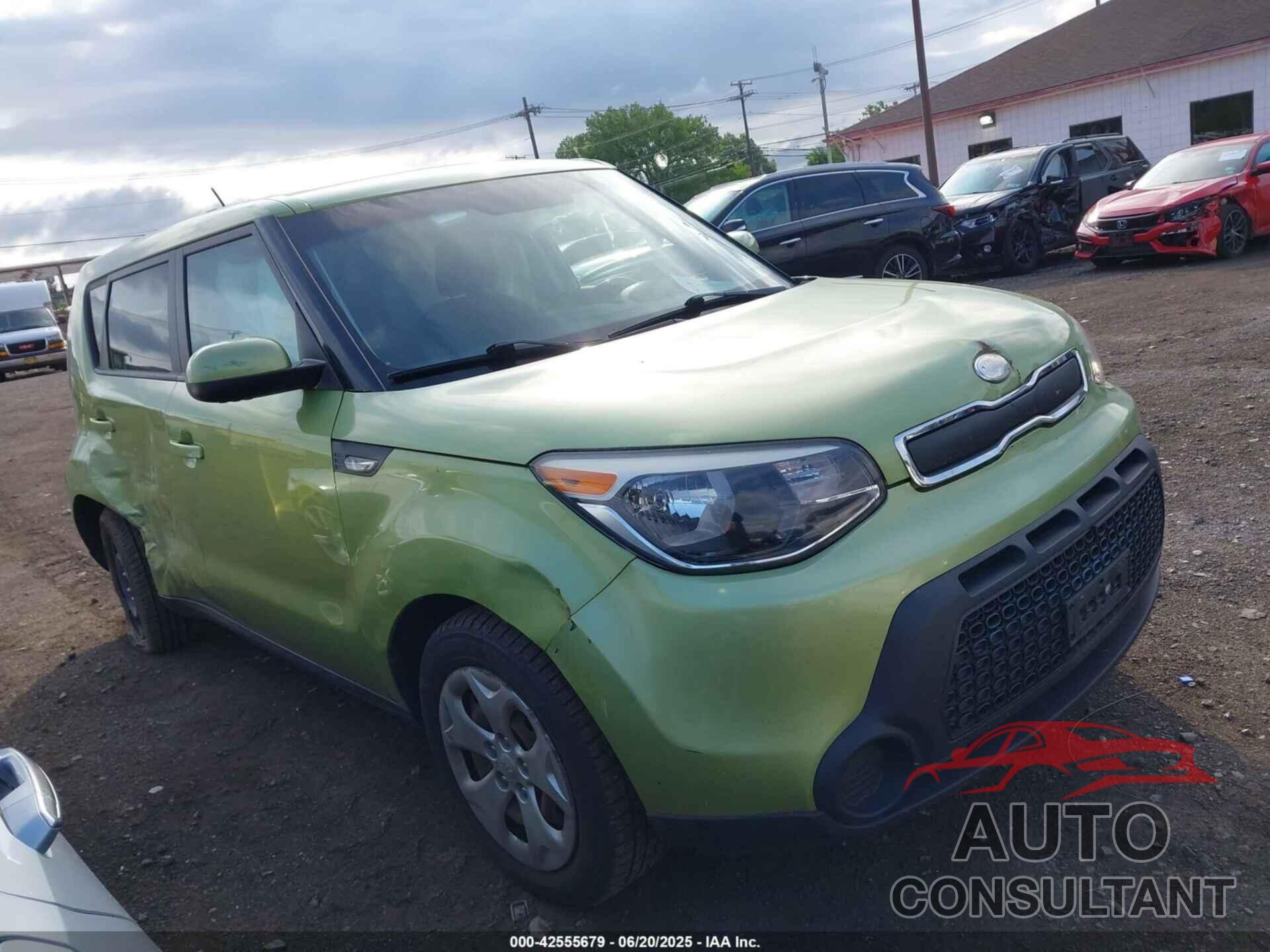 KIA SOUL 2014 - KNDJN2A21E7738485