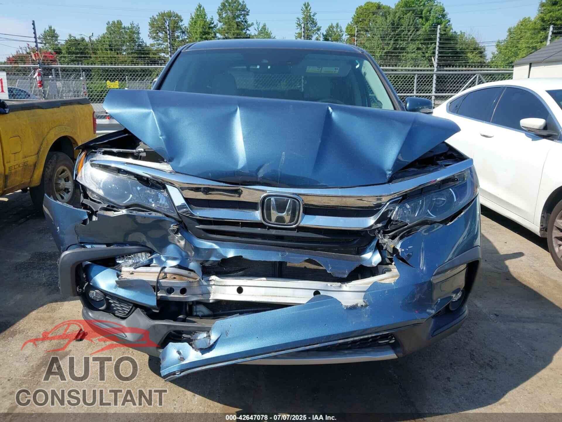 HONDA PILOT 2020 - 5FNYF6H35LB009074
