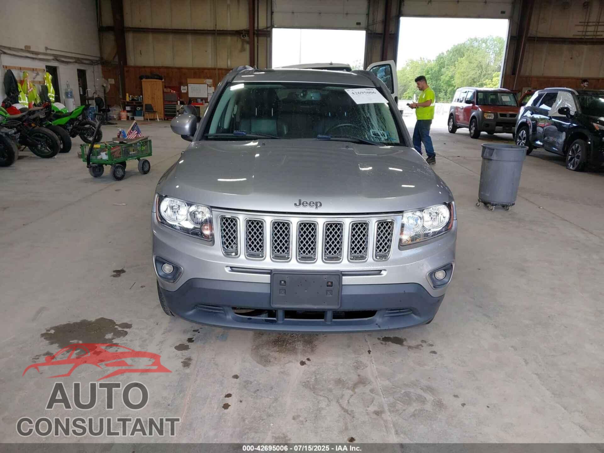 JEEP COMPASS 2017 - 1C4NJDEB5HD168161