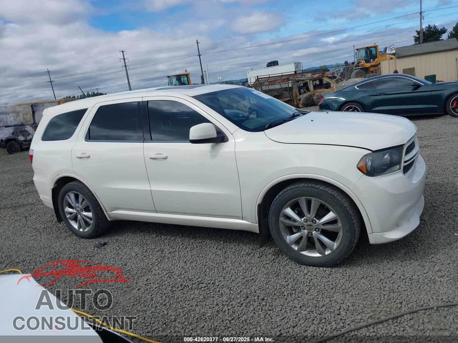 DODGE DURANGO 2012 - 1C4RDJBG0CC113073