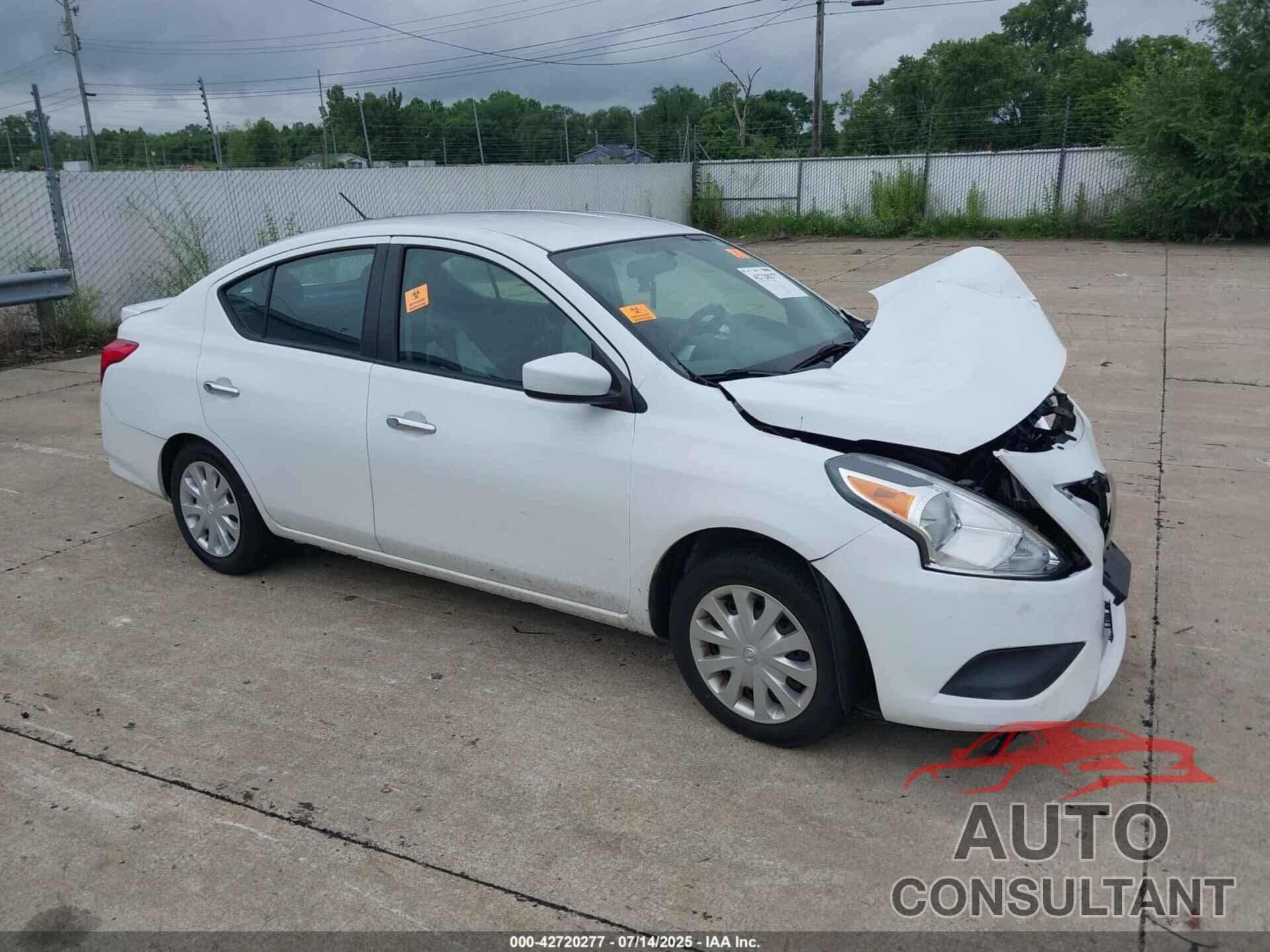 NISSAN VERSA 2019 - 3N1CN7AP4KL874606