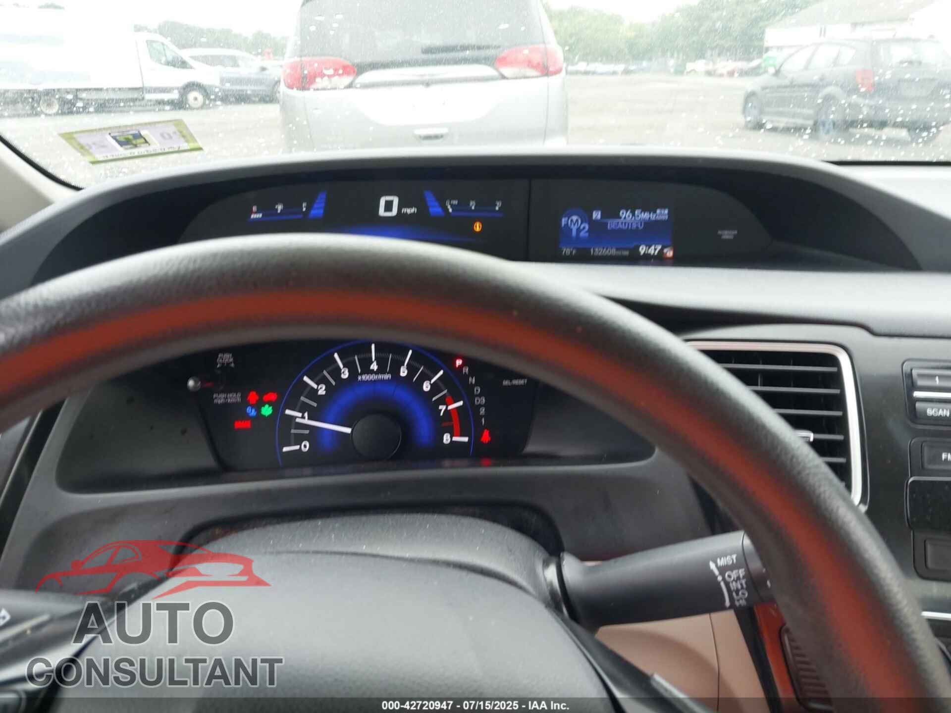 HONDA CIVIC 2013 - 2HGFB2F51DH528023