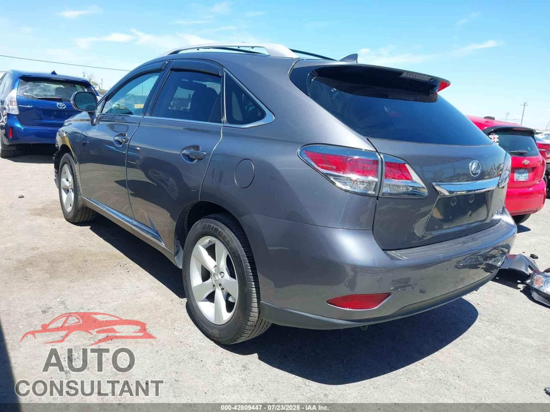 LEXUS RX 350 2014 - 2T2ZK1BA7EC139760