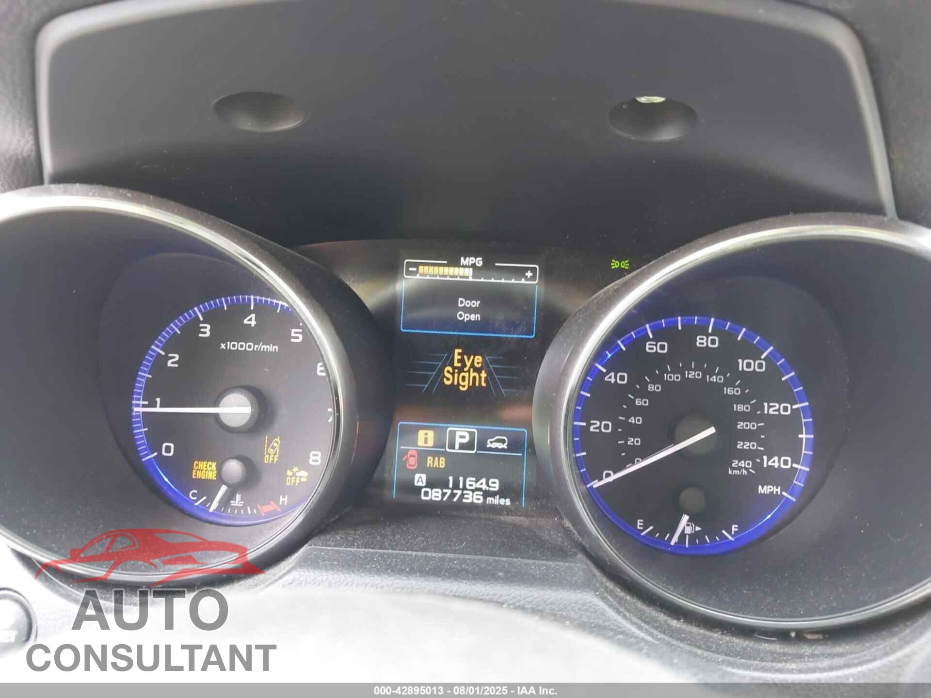 SUBARU OUTBACK 2019 - 4S4BSANC0K3305264