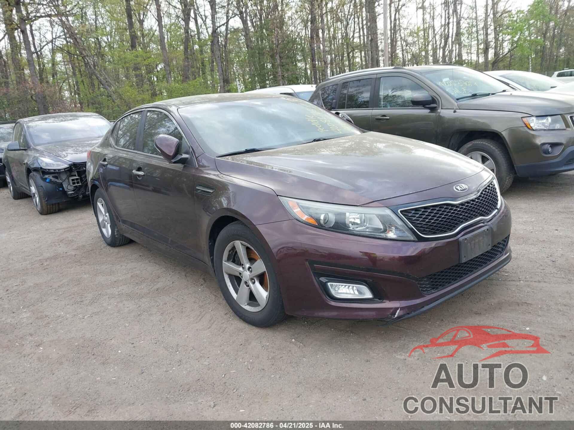 KIA OPTIMA 2014 - 5XXGM4A72EG311392