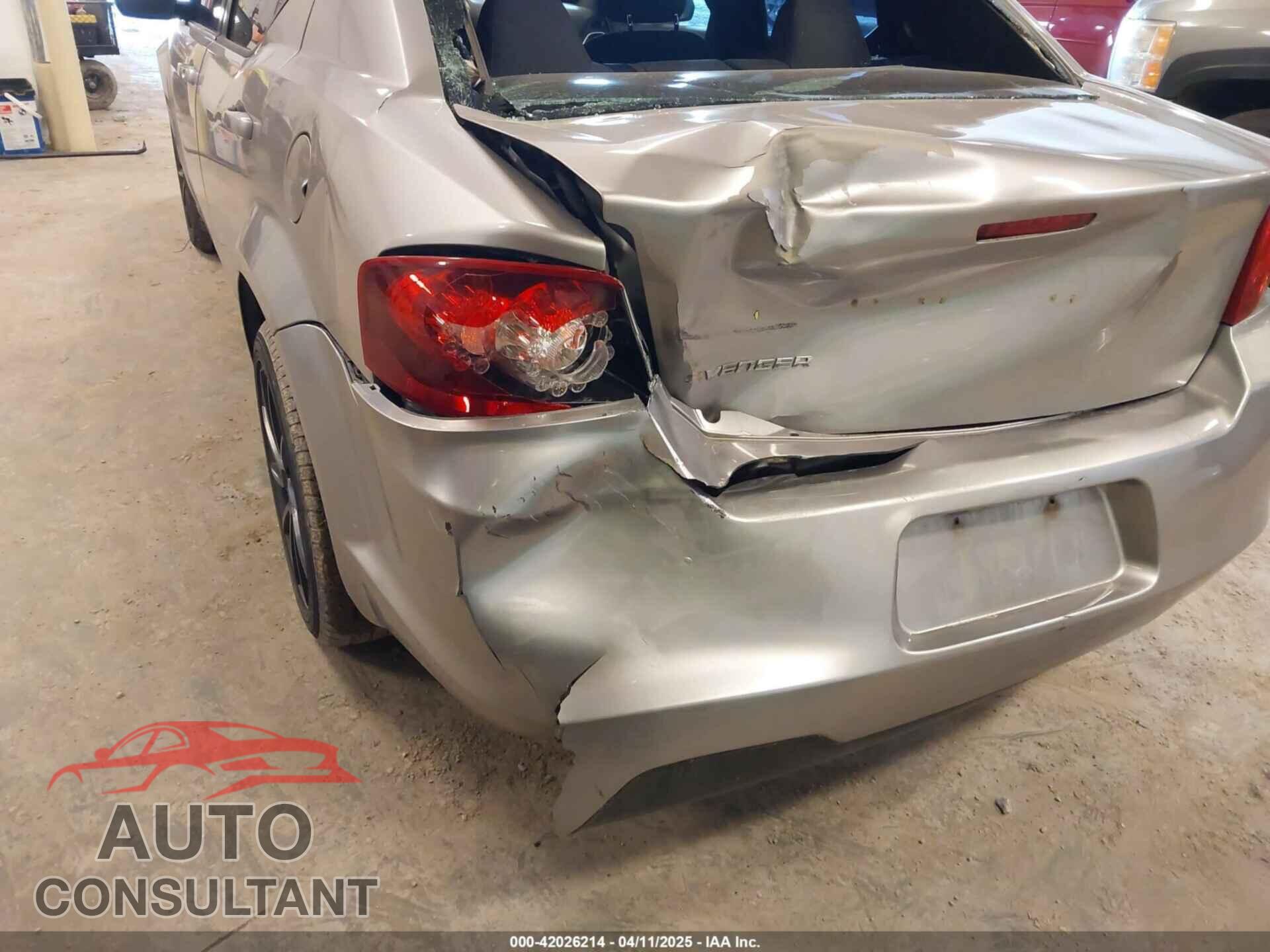 DODGE AVENGER 2013 - 1C3CDZABXDN564810