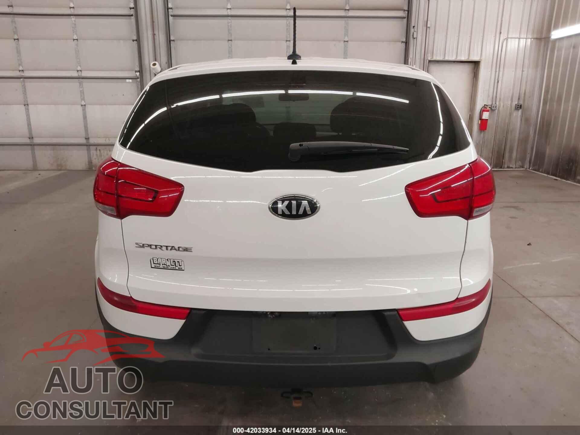 KIA SPORTAGE 2014 - KNDPB3AC4E7620951