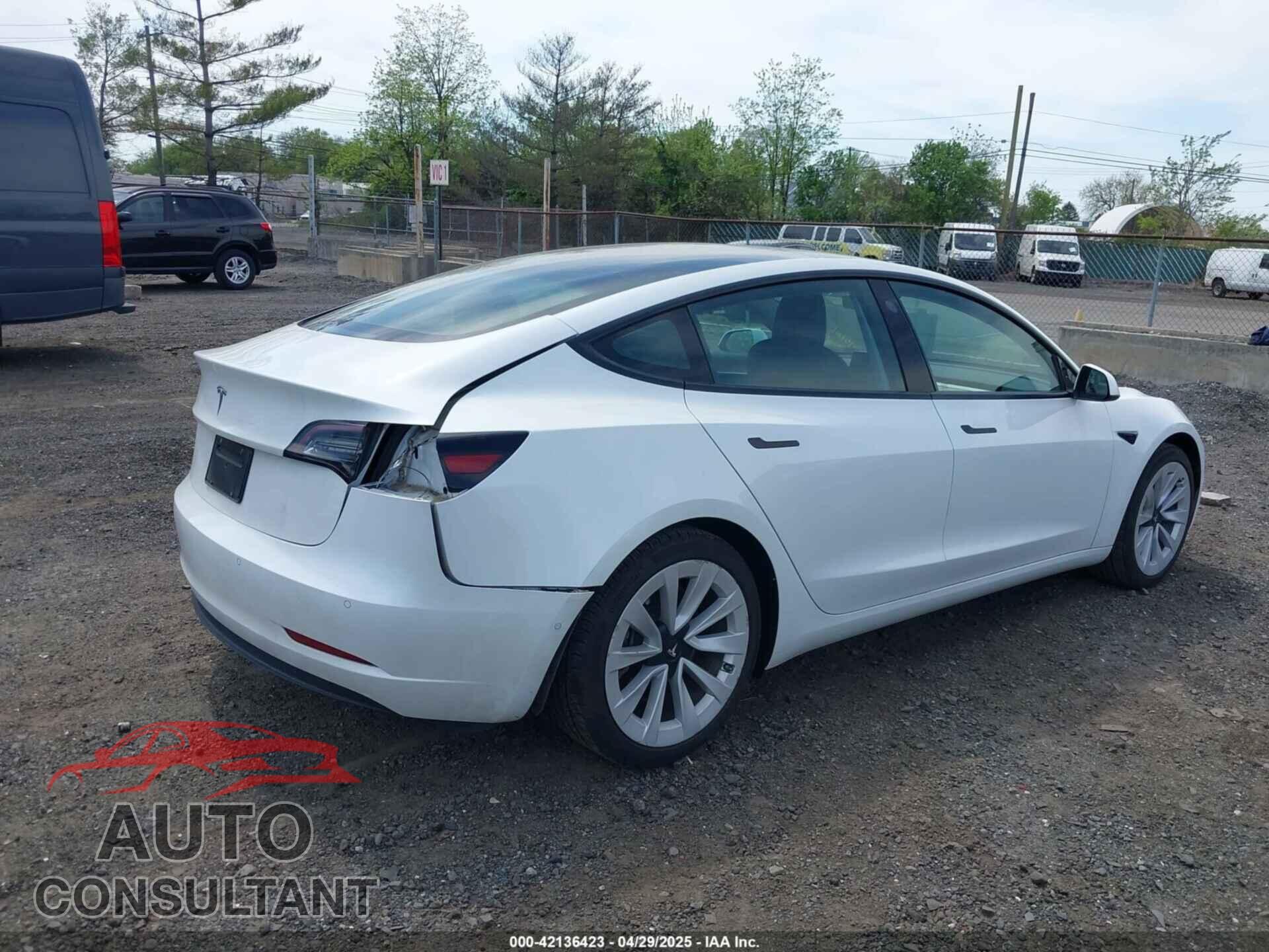 TESLA MODEL 3 2021 - 5YJ3E1EA2MF063761
