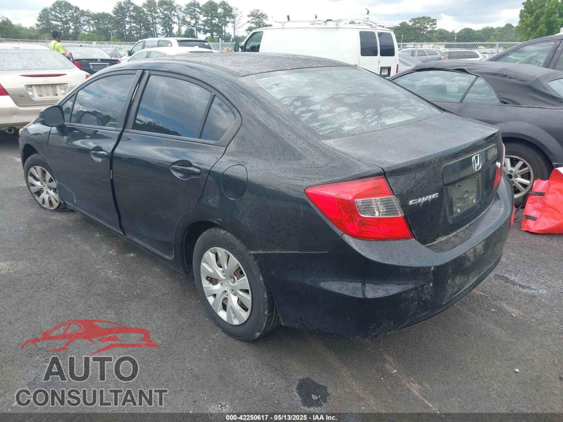 HONDA CIVIC 2012 - 19XFB2F52CE378755