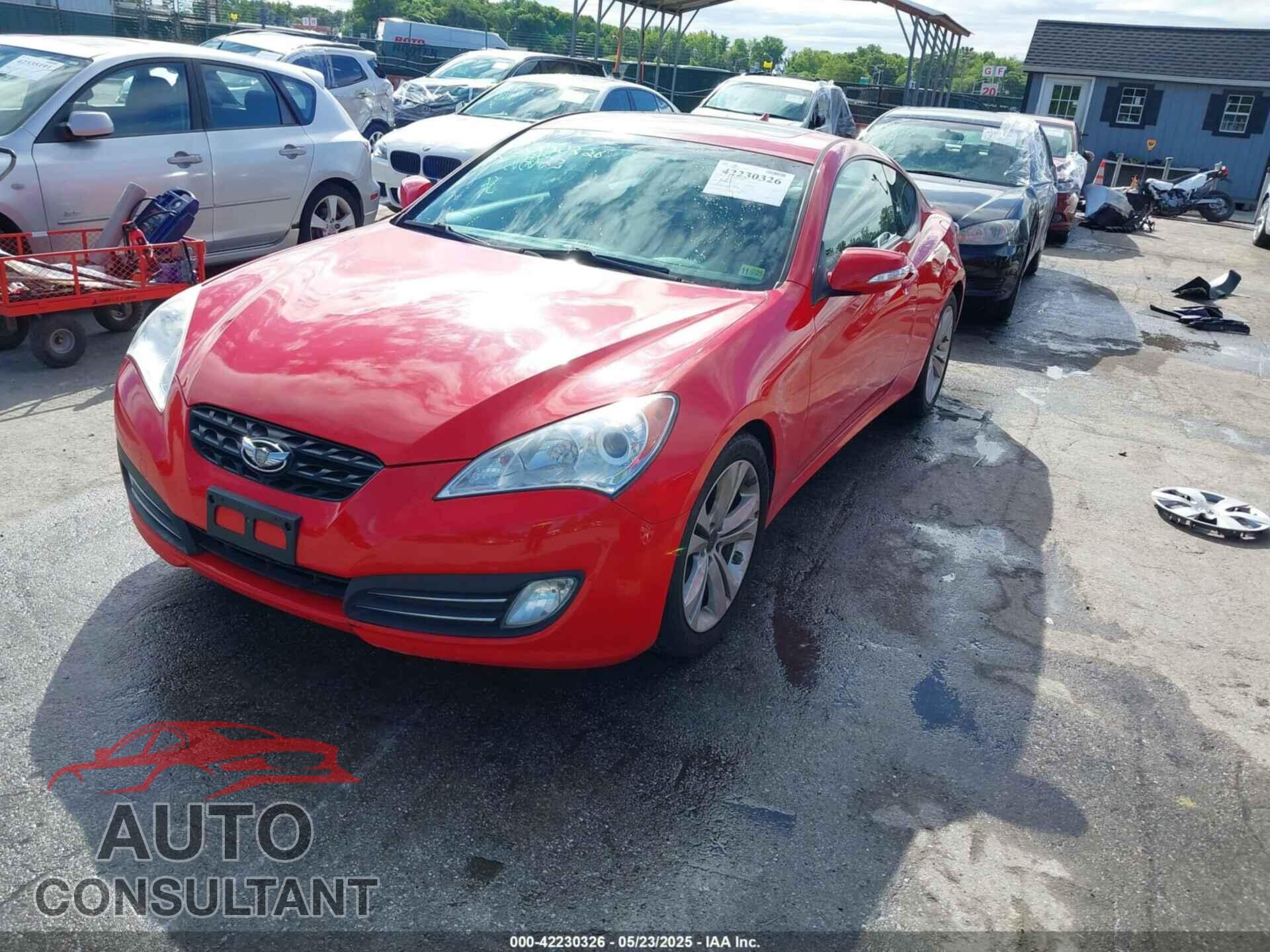 HYUNDAI GENESIS 2012 - KMHHU6KH8CU066494
