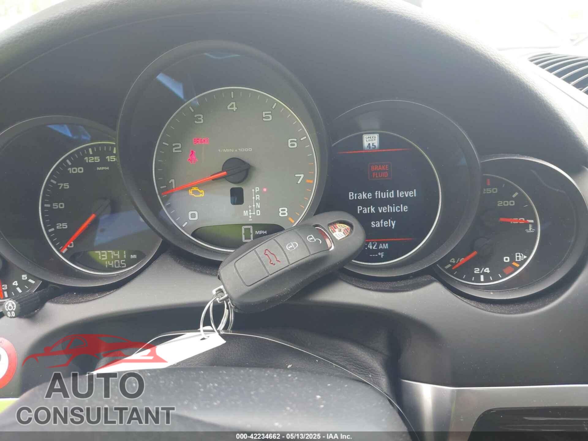 PORSCHE CAYENNE 2016 - WP1AB2A23GLA95509
