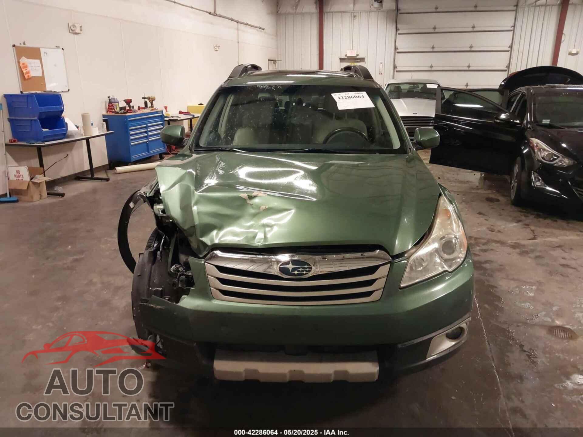 SUBARU OUTBACK 2011 - 4S4BRCKC0B3418692