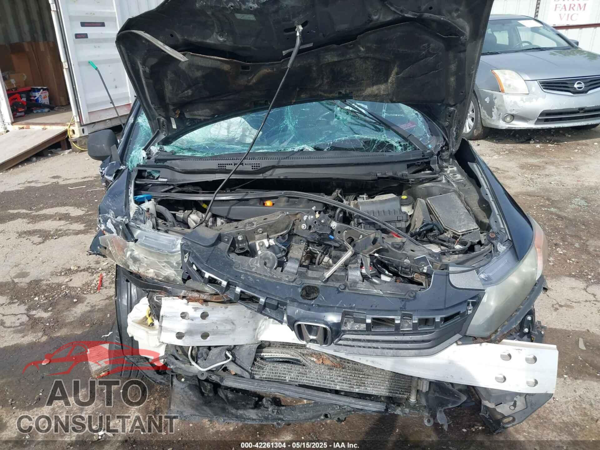 HONDA CIVIC 2012 - 2HGFB2F93CH505165