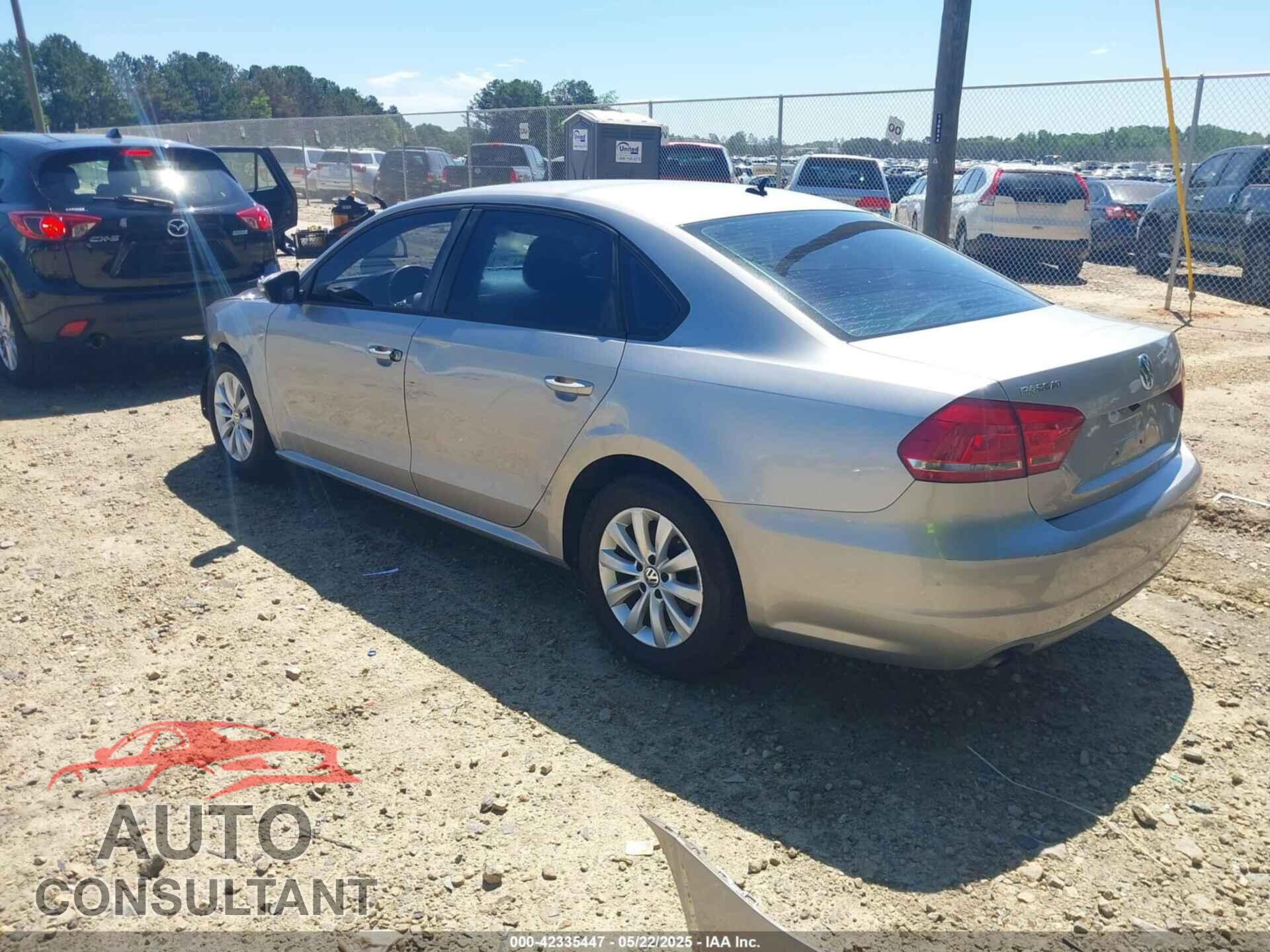VOLKSWAGEN PASSAT 2012 - 1VWAP7A34CC006689