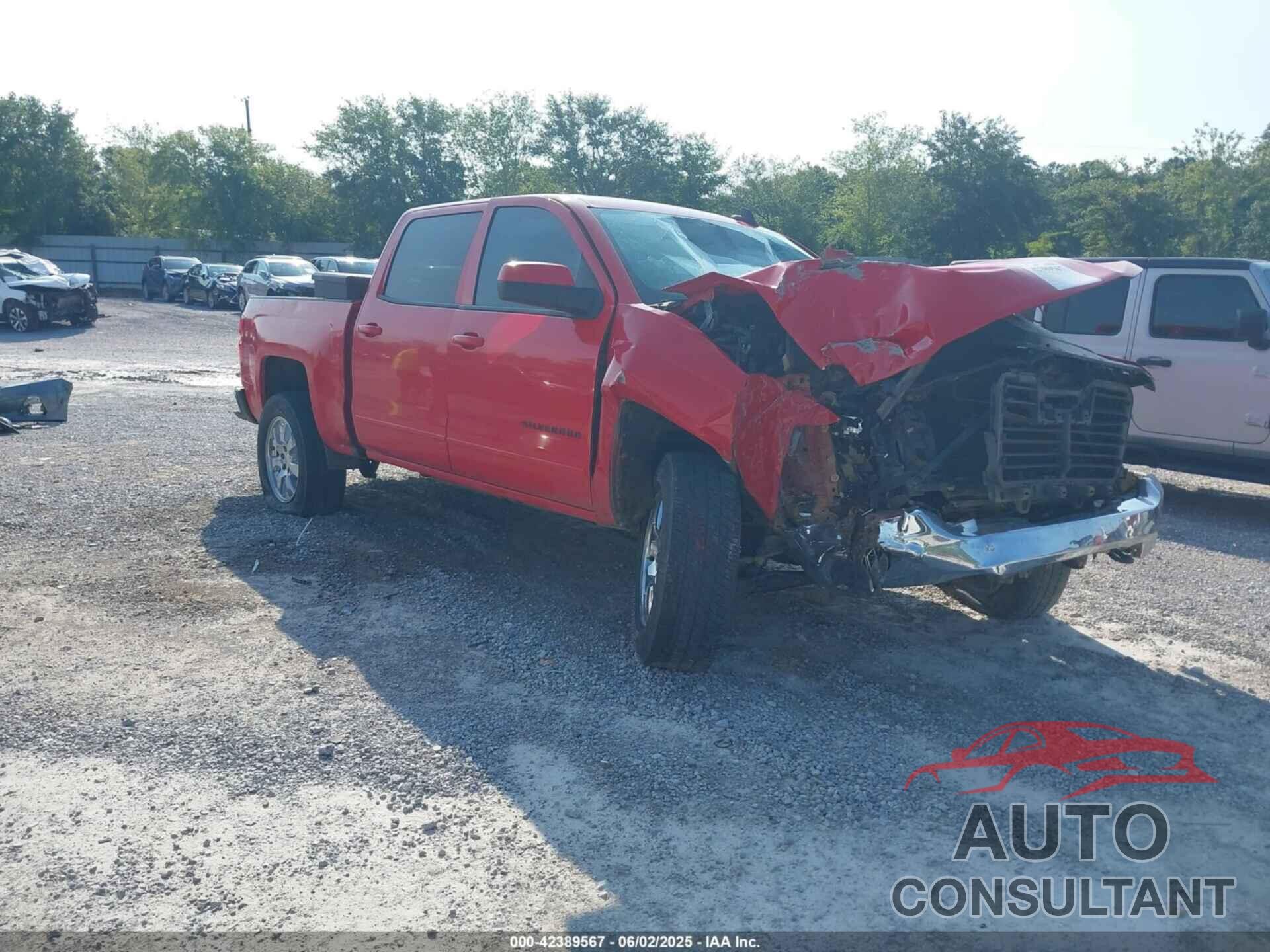 CHEVROLET SILVERADO 1500 2017 - 3GCUKREH7HG353888