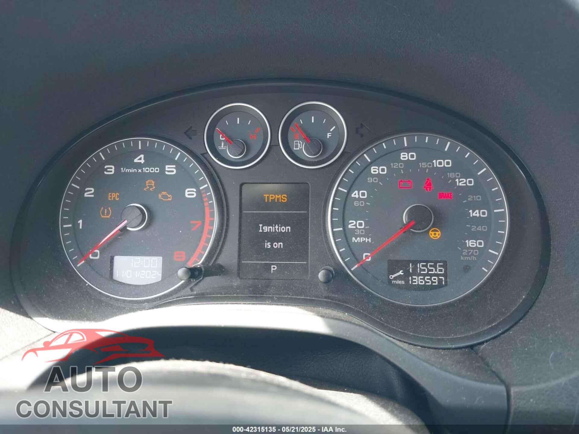 AUDI A3 2012 - WAUKFAFM0CA011051