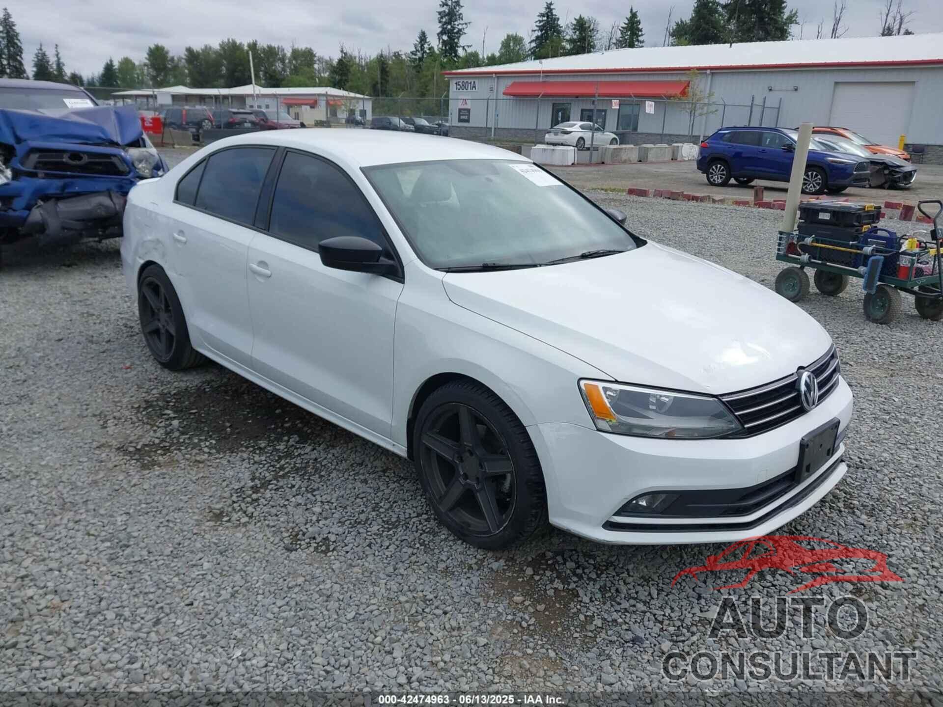 VOLKSWAGEN JETTA 2016 - 3VWD17AJ9GM275014